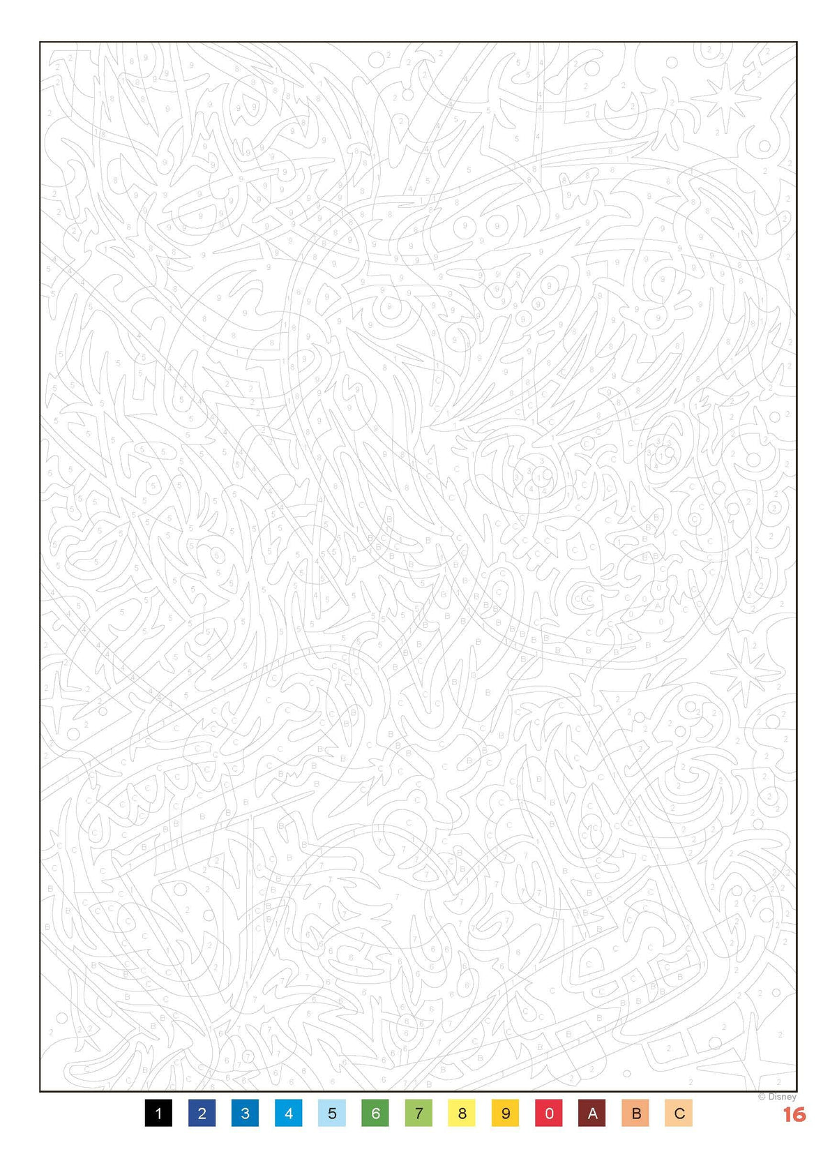 HACHETTE HEROES Mystery Colouring - Classics: Reveal Iconic Disney Characters | 128 Pages | English