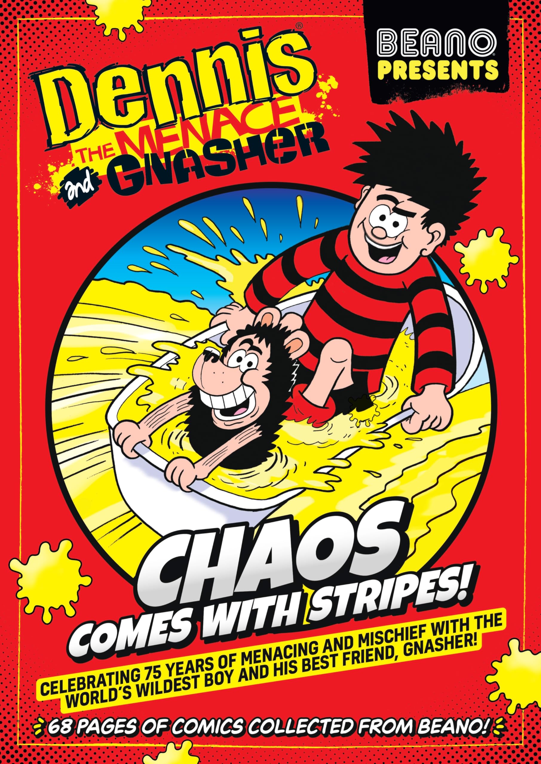 DC Thomson Beano Presents: Dennis The Menace & Gnasher - Chaos Comes With Stripes | Collection Comic