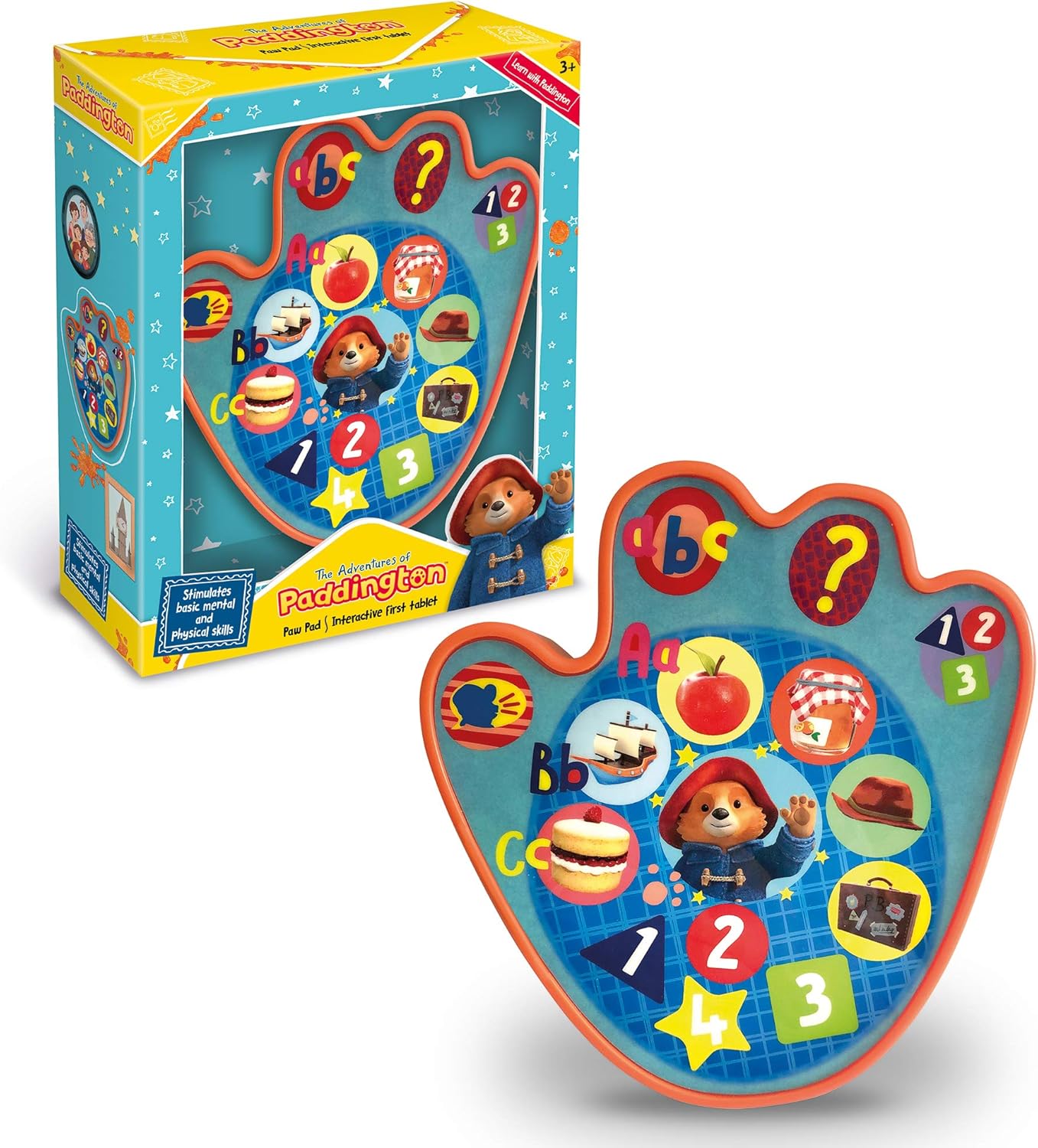 Paddington and Friends Interactive Bear Paw Pad - Educational Learning Toy for Ages 3+