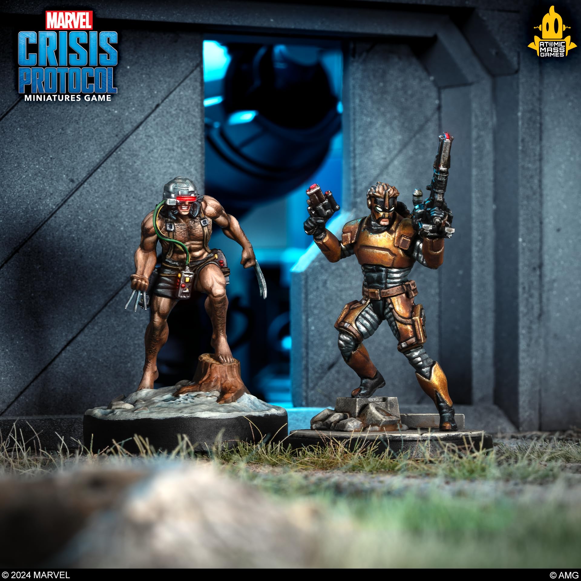 Atomic Mass Games Marvel: Crisis Protocol Weapon X & Maverick Character Pack 11