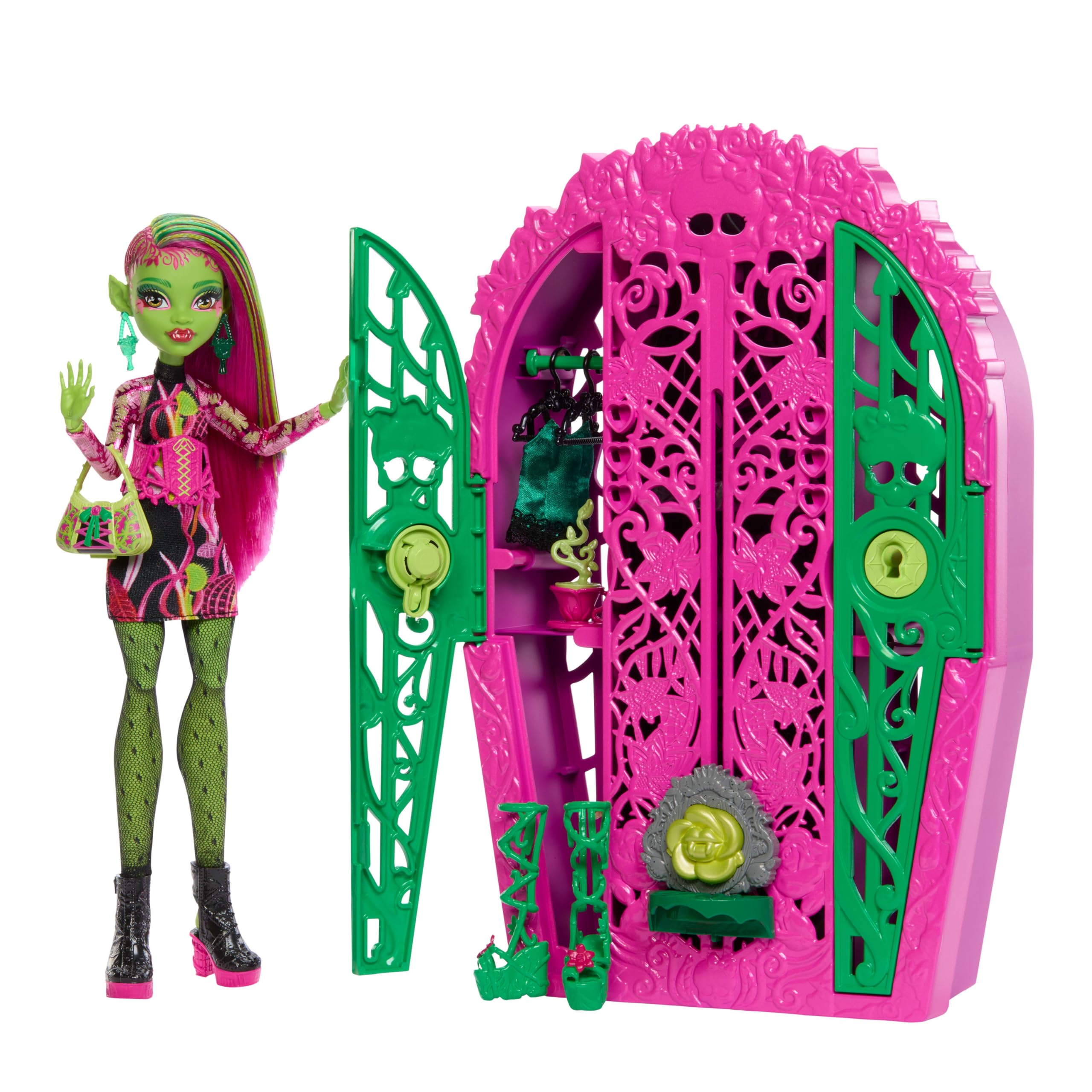 Monster High Skulltimate Secrets Doll and Accessories Set - Garden Mysteries Playset