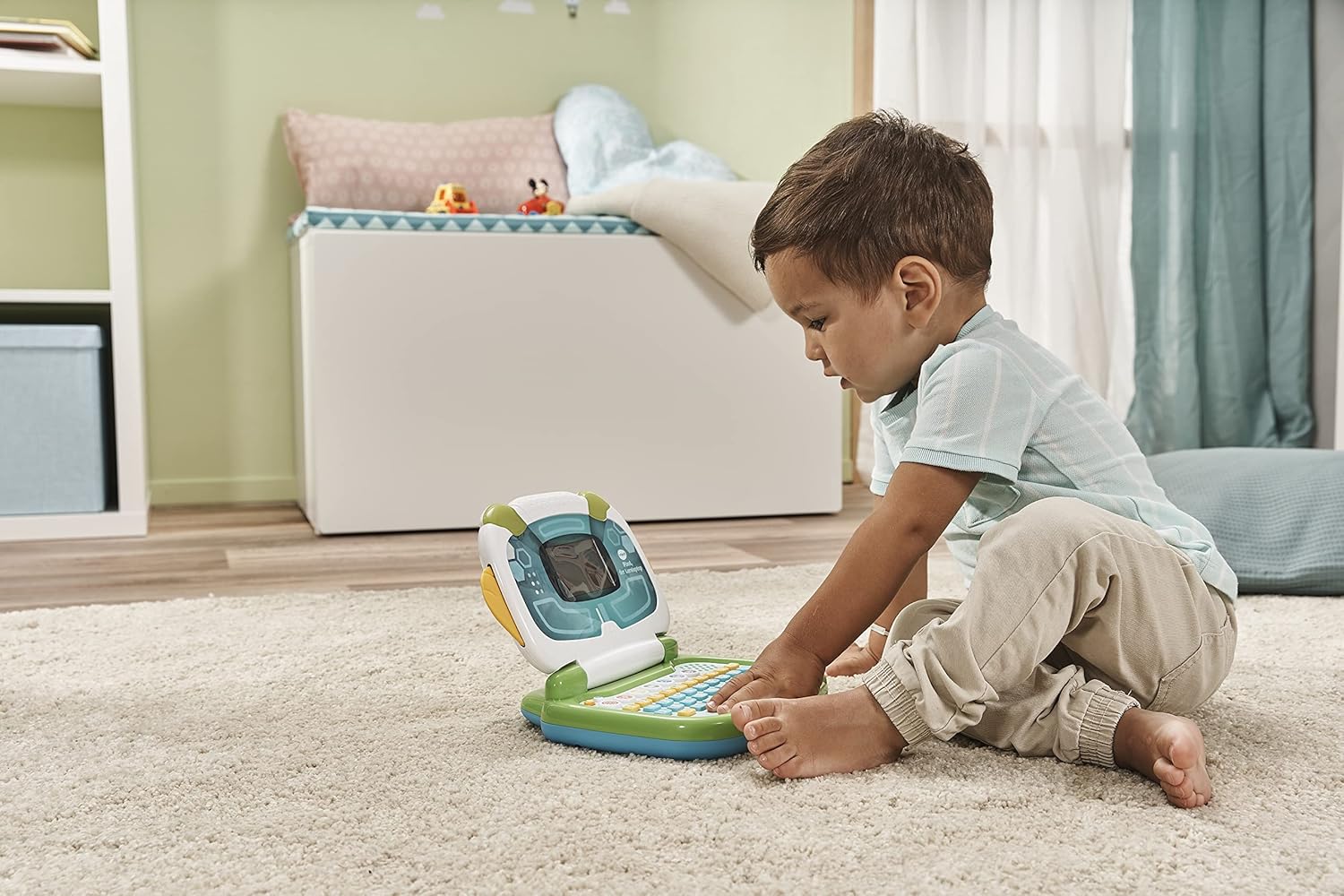 LeapFrog Clic the ABC 123 Laptop - Interactive Learning Laptop for Kids Ages 3-5