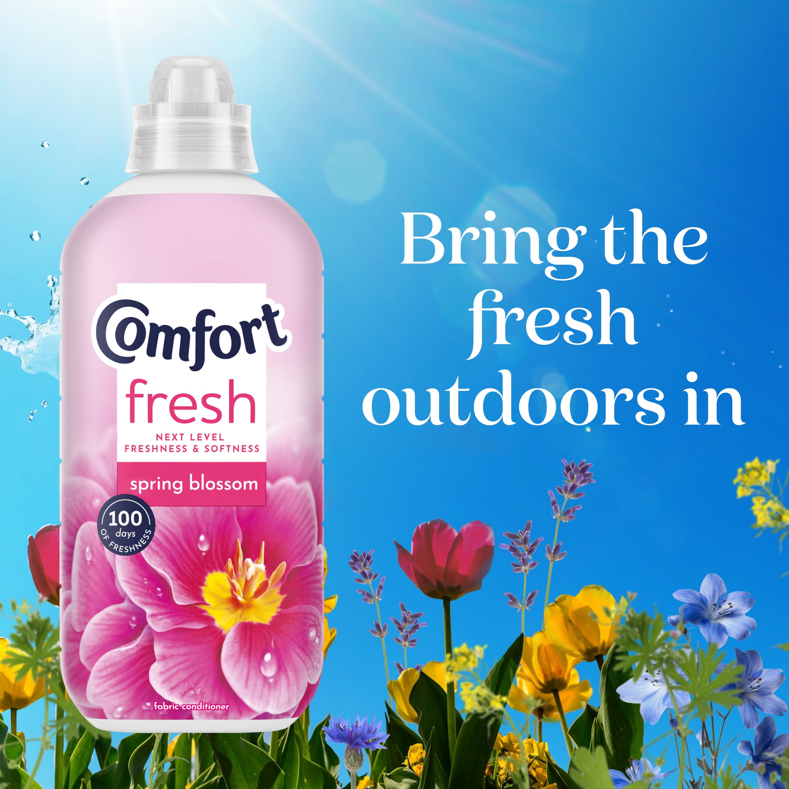 Comfort - Fresh Spring Blossom Fabric Conditioner with Motion-Activa Technology