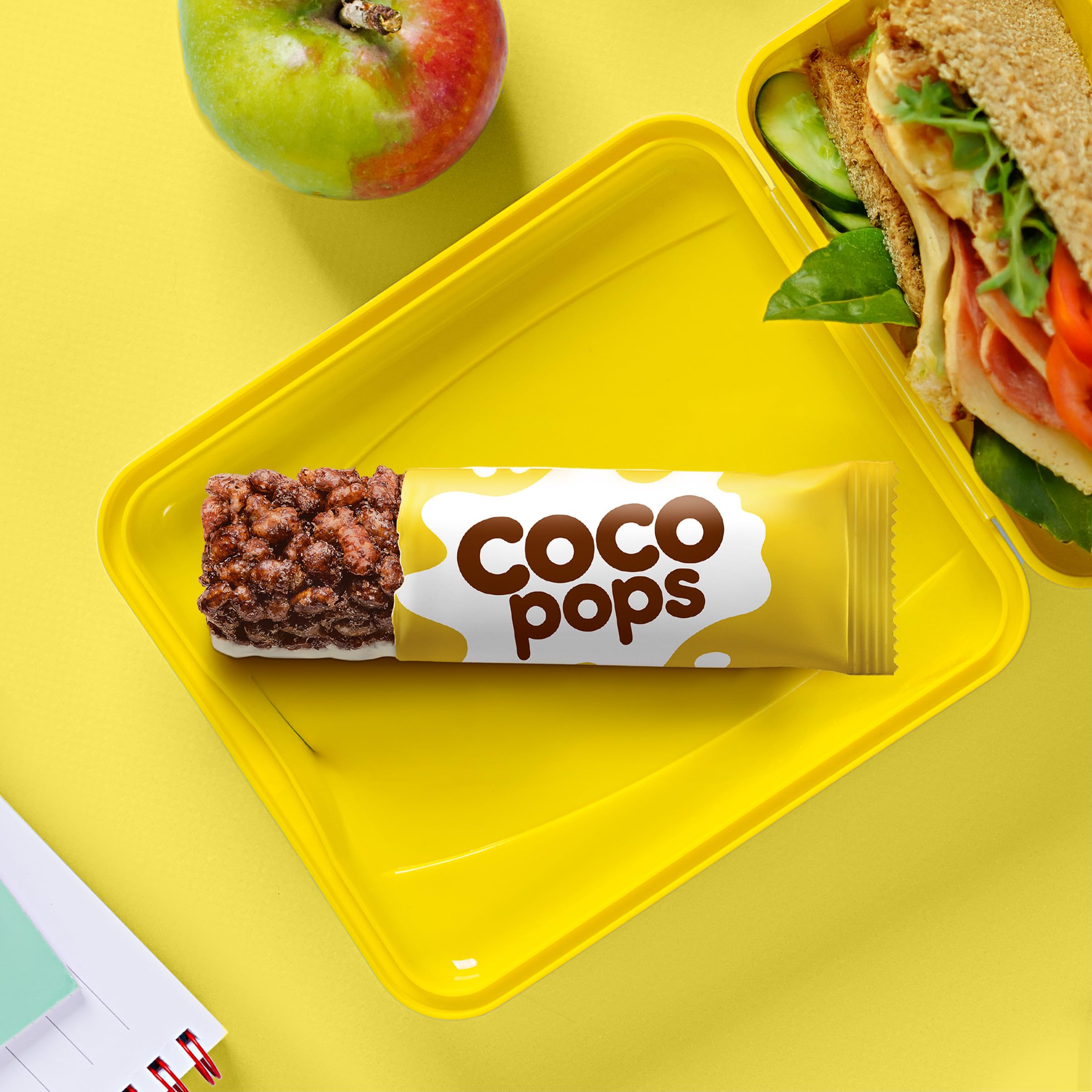 Coco Pops Chocolate Breakfast Cereal Bars - 4 Count (20g Each)