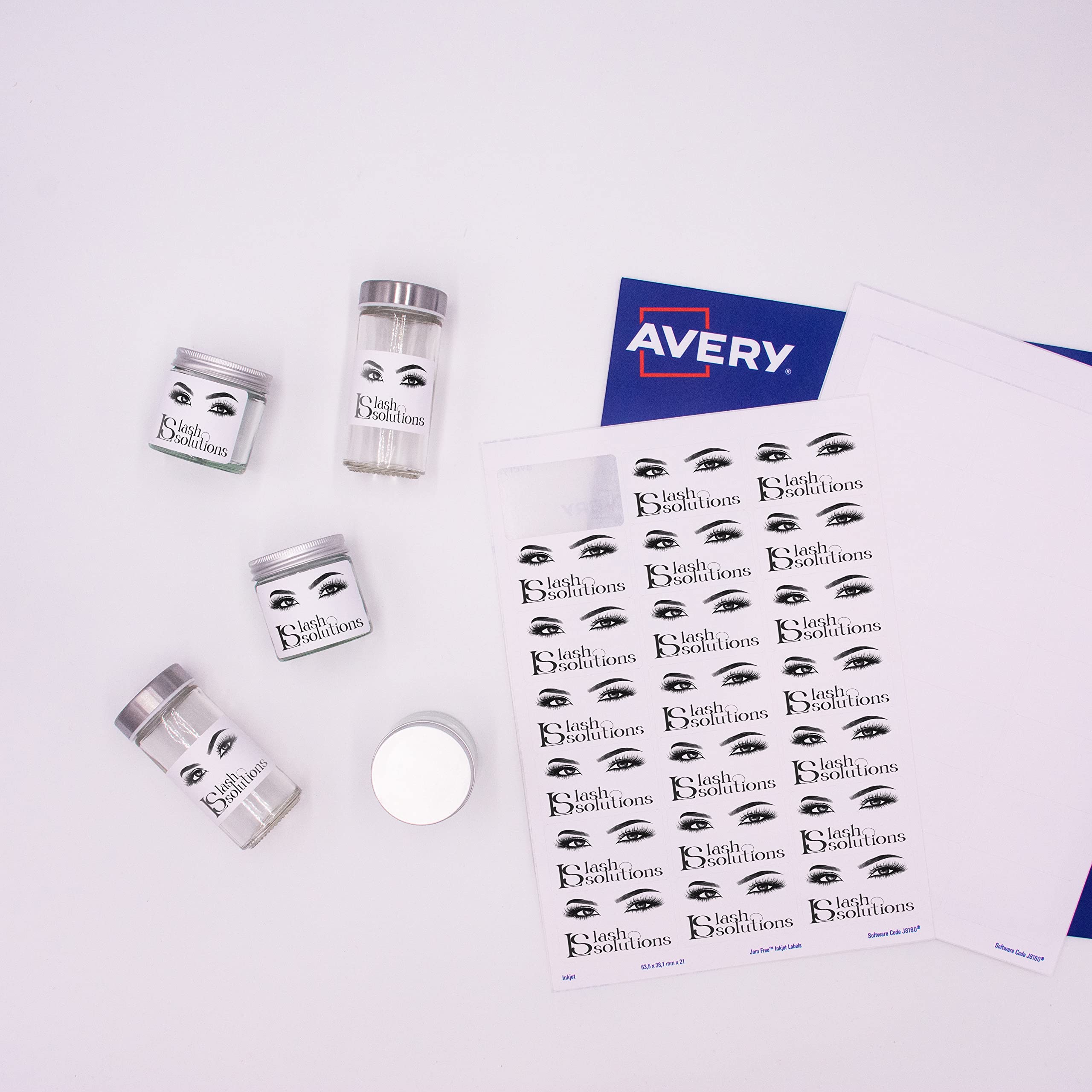 AVERY Smudge Free Printable Address Labels for Inkjet Printers | 63.5 x 38.1 mm | 210 Labels 2