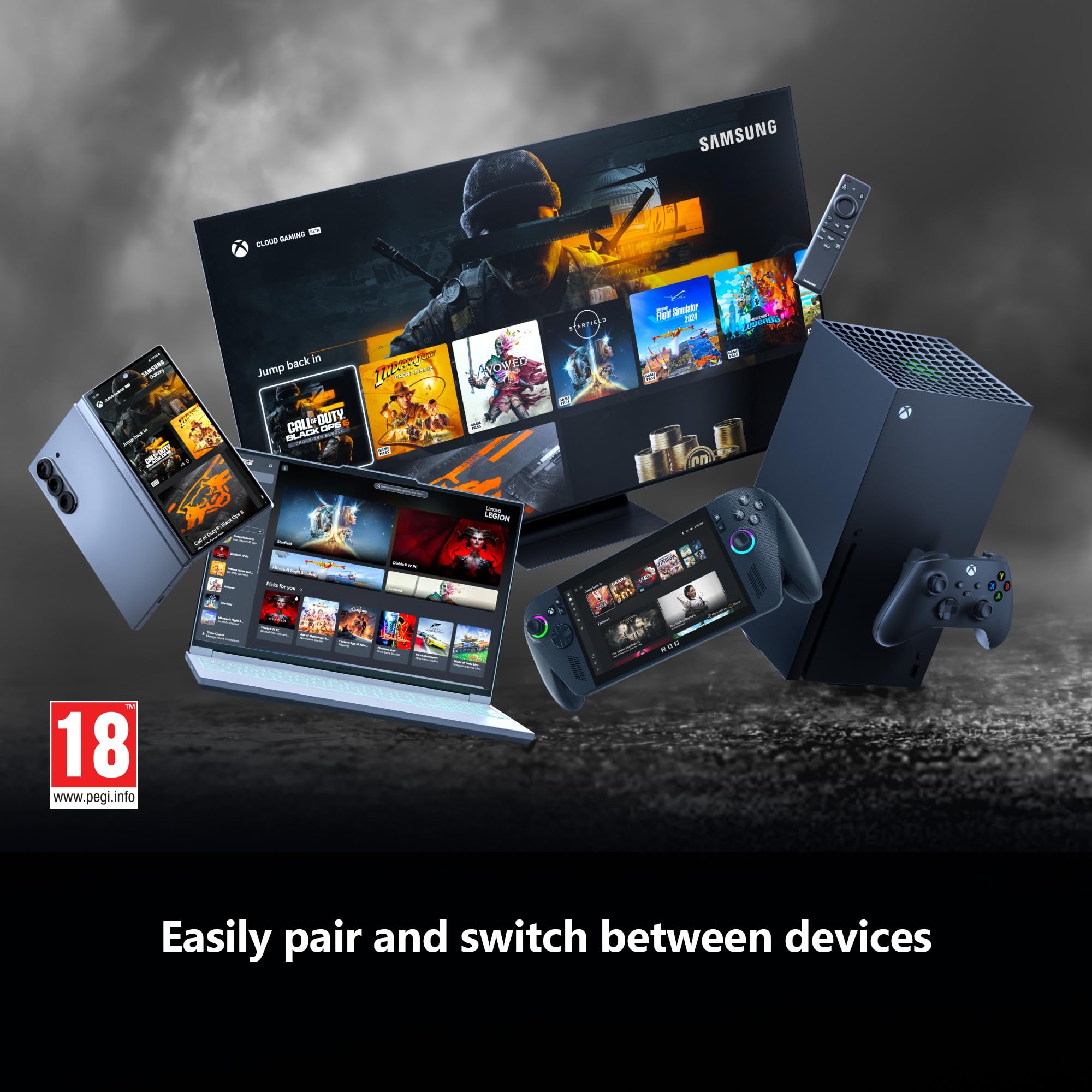 Xbox Wireless Controller – Storm Breaker Special Edition für Xbox Series X|S, Xbox One, PC und Cloud 7