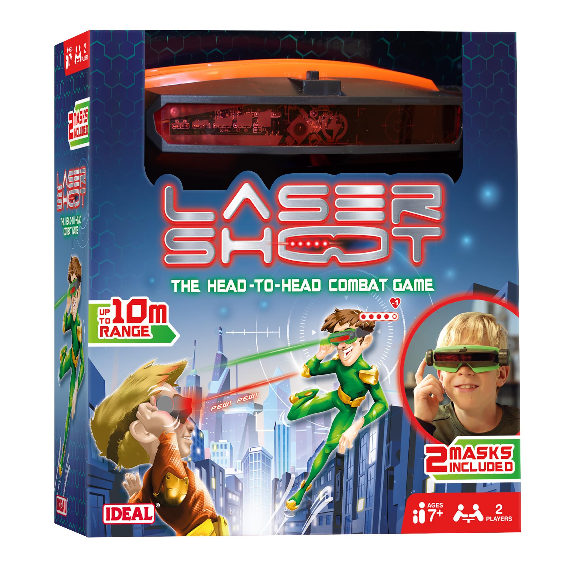 IDEAL Laser Shoot: Electronic Laser Battle Game for Kids Ages 7+