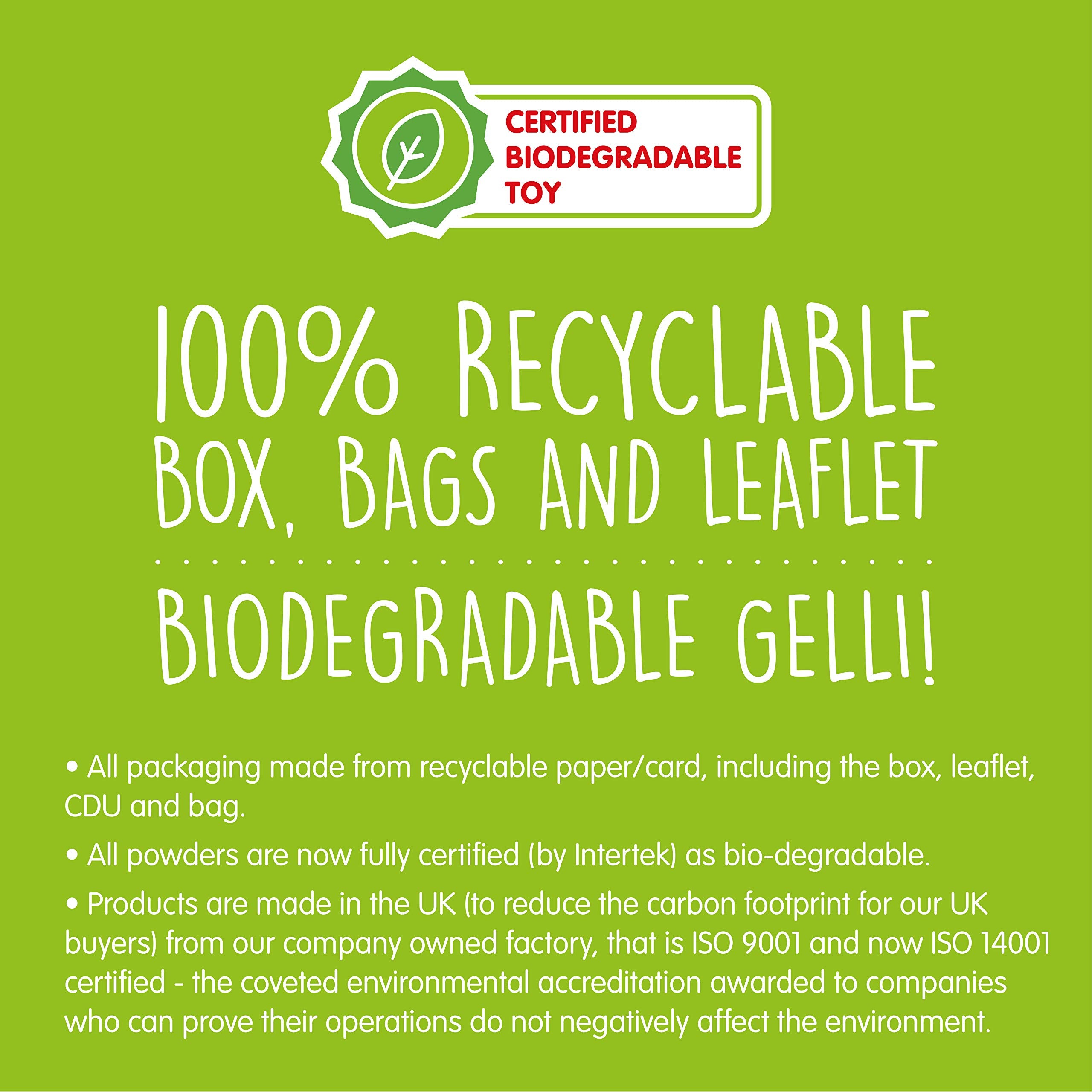 Zimpli Kids Eco Glitter Gelli Baff Purple - Biodegradable Sensory Bath Toy for Messy Play 5