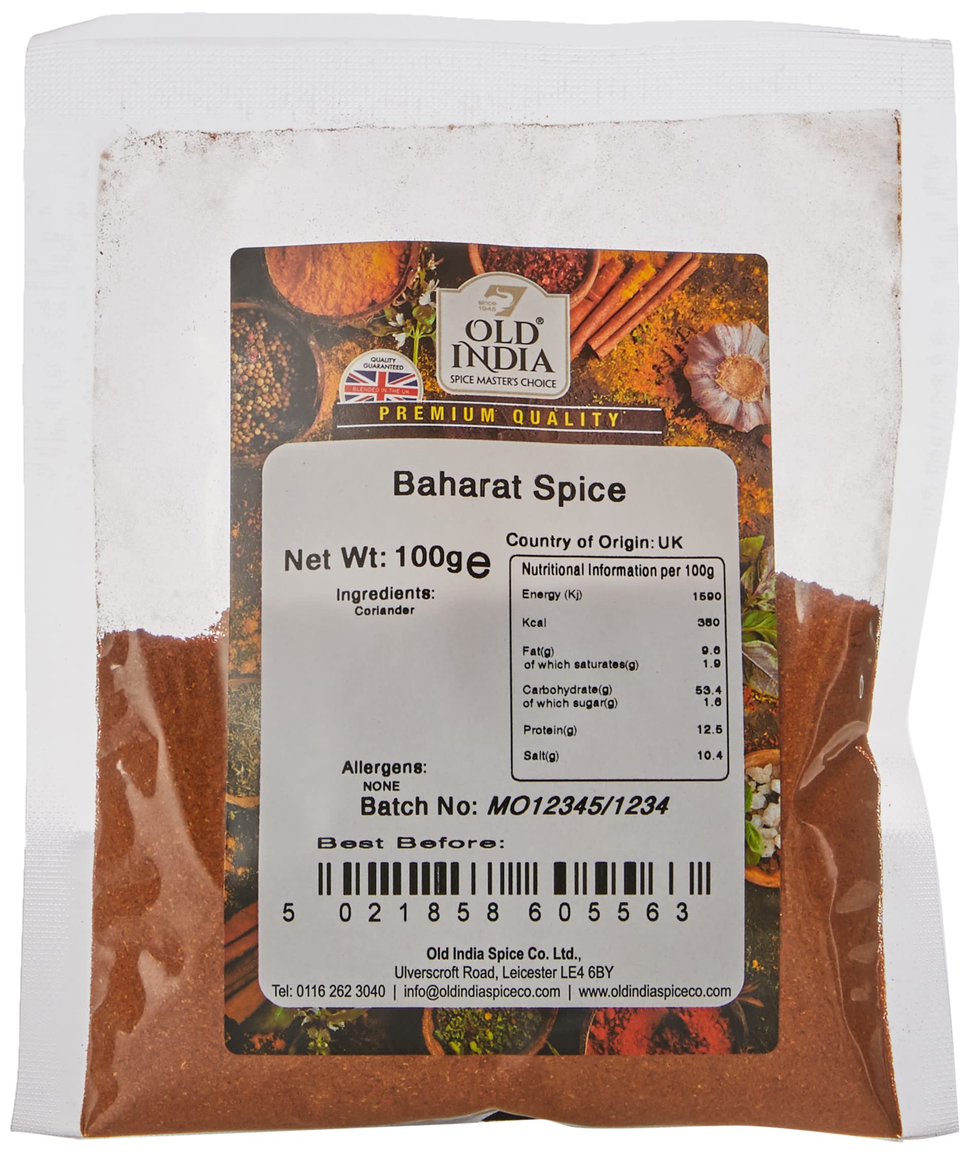 Old India Baharat Spice Blend 100g