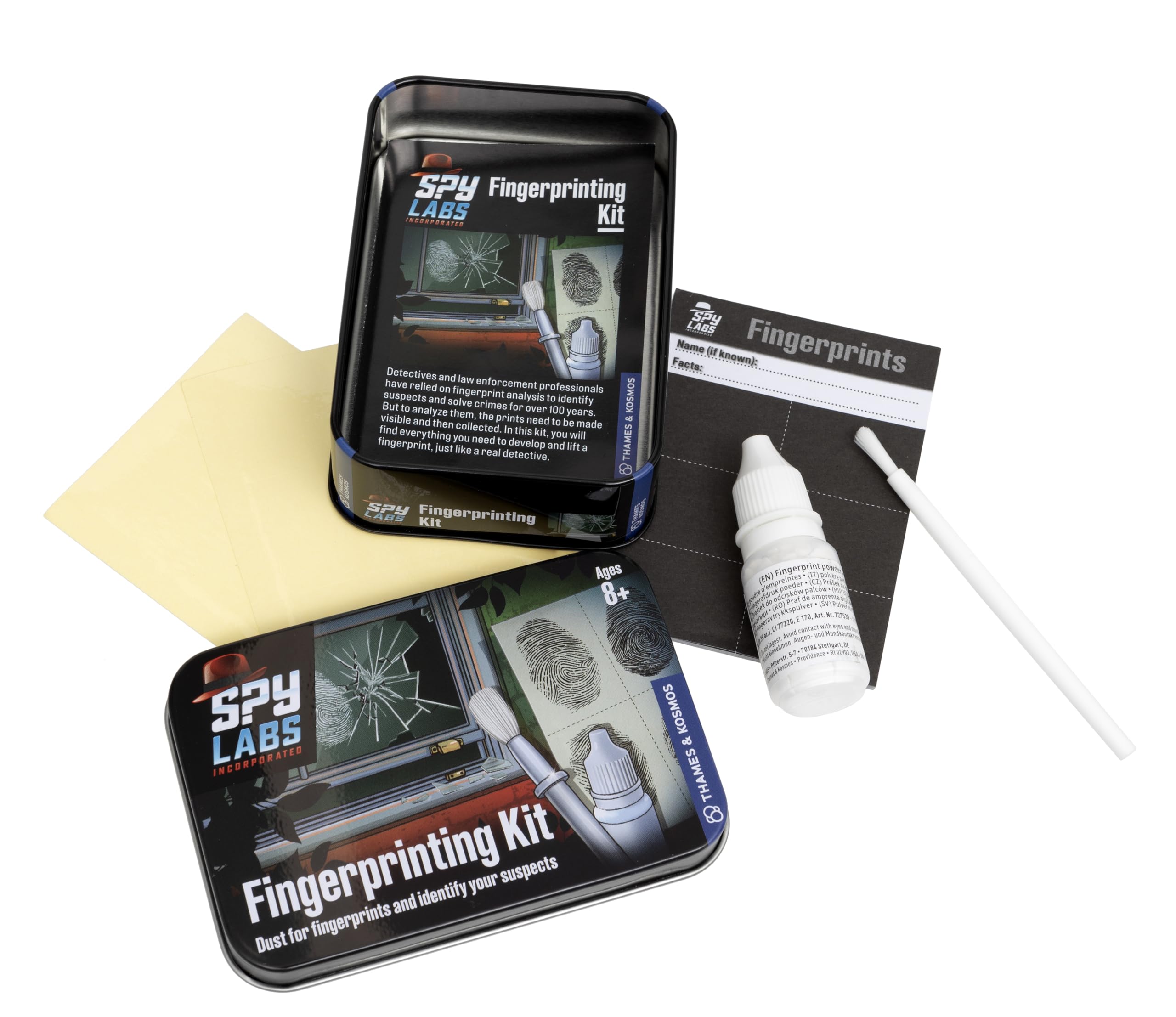 Thames & Kosmos Spy Labs Fingerprinting Kit - Forensic Science Toy for Kids 8+ 4