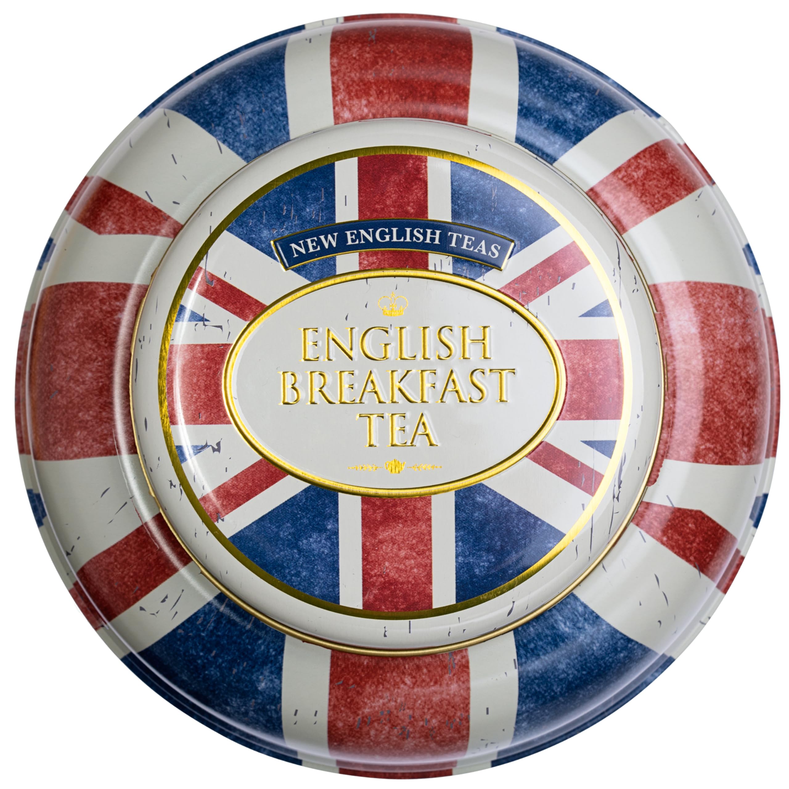New English Teas Union Jack Große, runde Teedose mit 240 Teebeuteln für das englische Frühstück 3