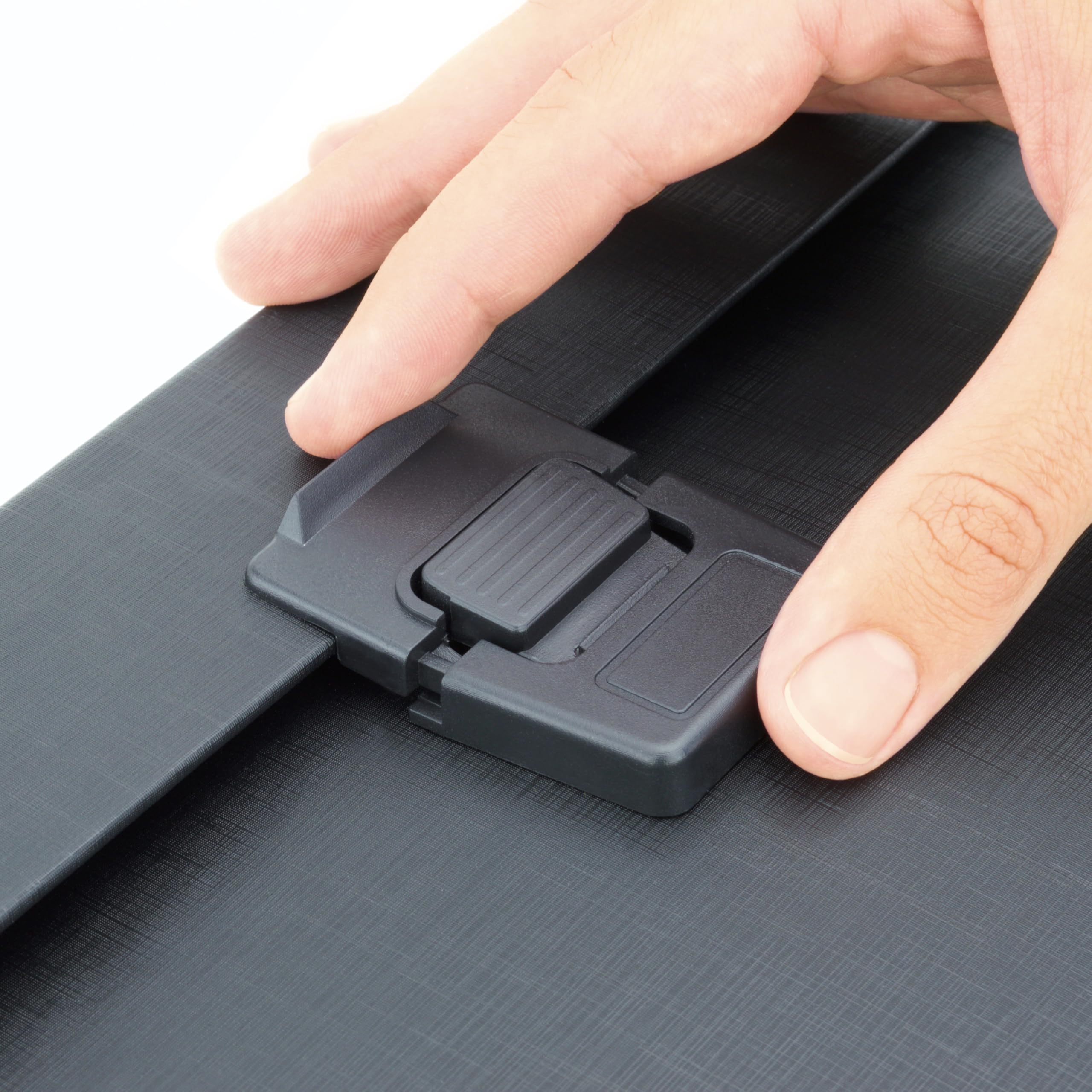 Rapesco 1555 19-Part Expanding Box File Document Organiser, A4+, Black 3