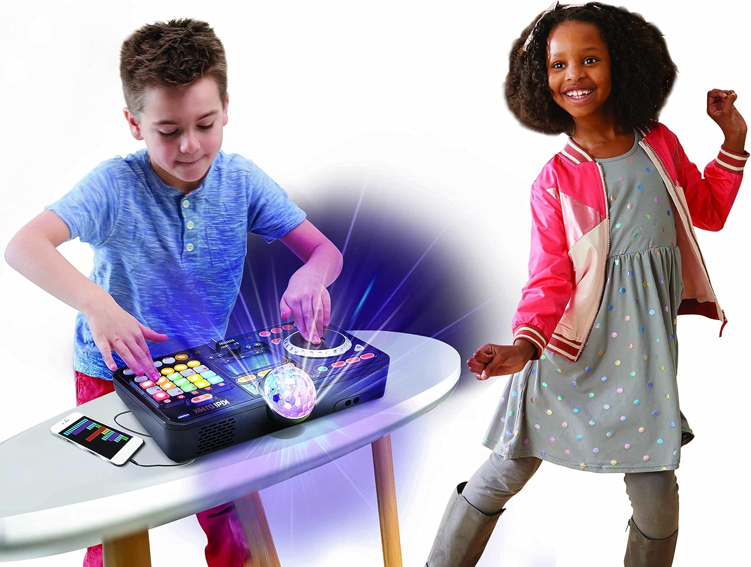 VTech Kidi DJ Mix - Electronic Music Toy for Kids with Lights & Bluetooth 5
