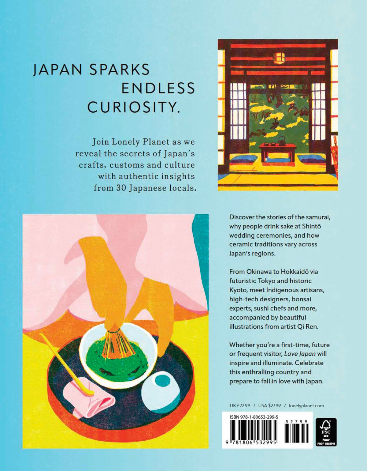 Lonely Planet Love Japan: Explore Japanese Culture, Customs & Traditions | 70 Topics & 25 Interviews | Hardcover