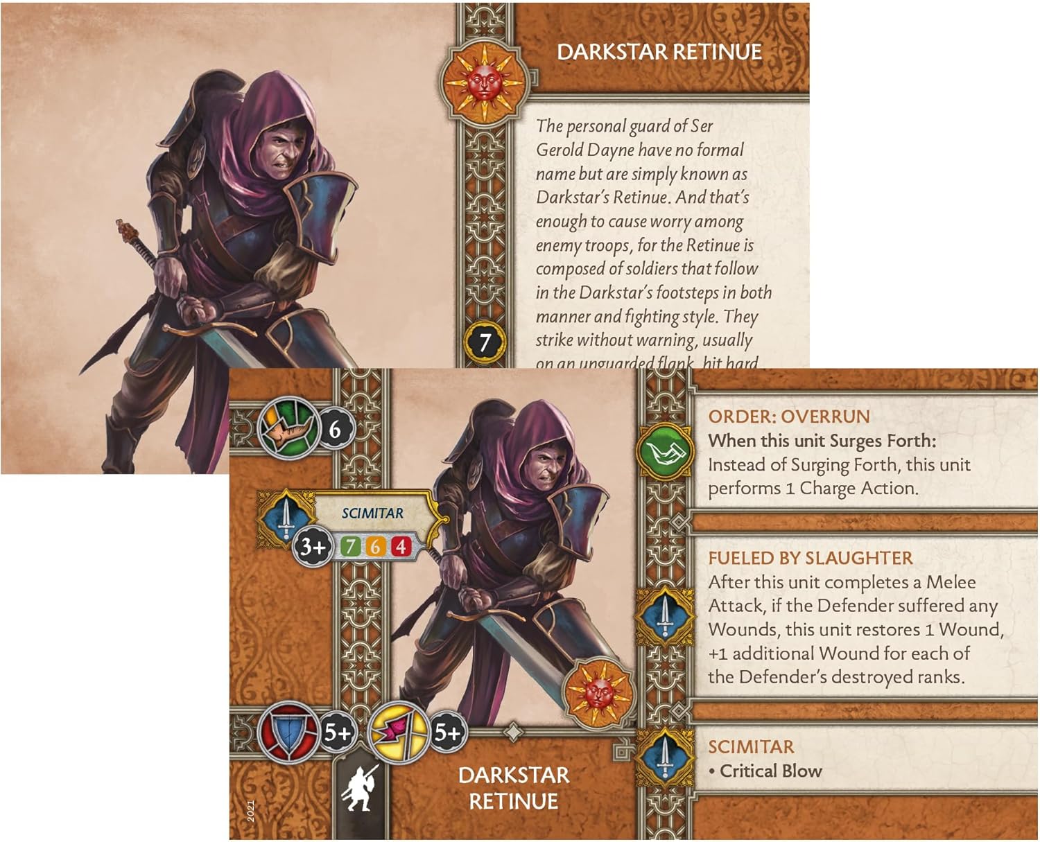 CMON A Song of Ice and Fire Darkstar Retinue Unit Box (CMNSIF708) 5