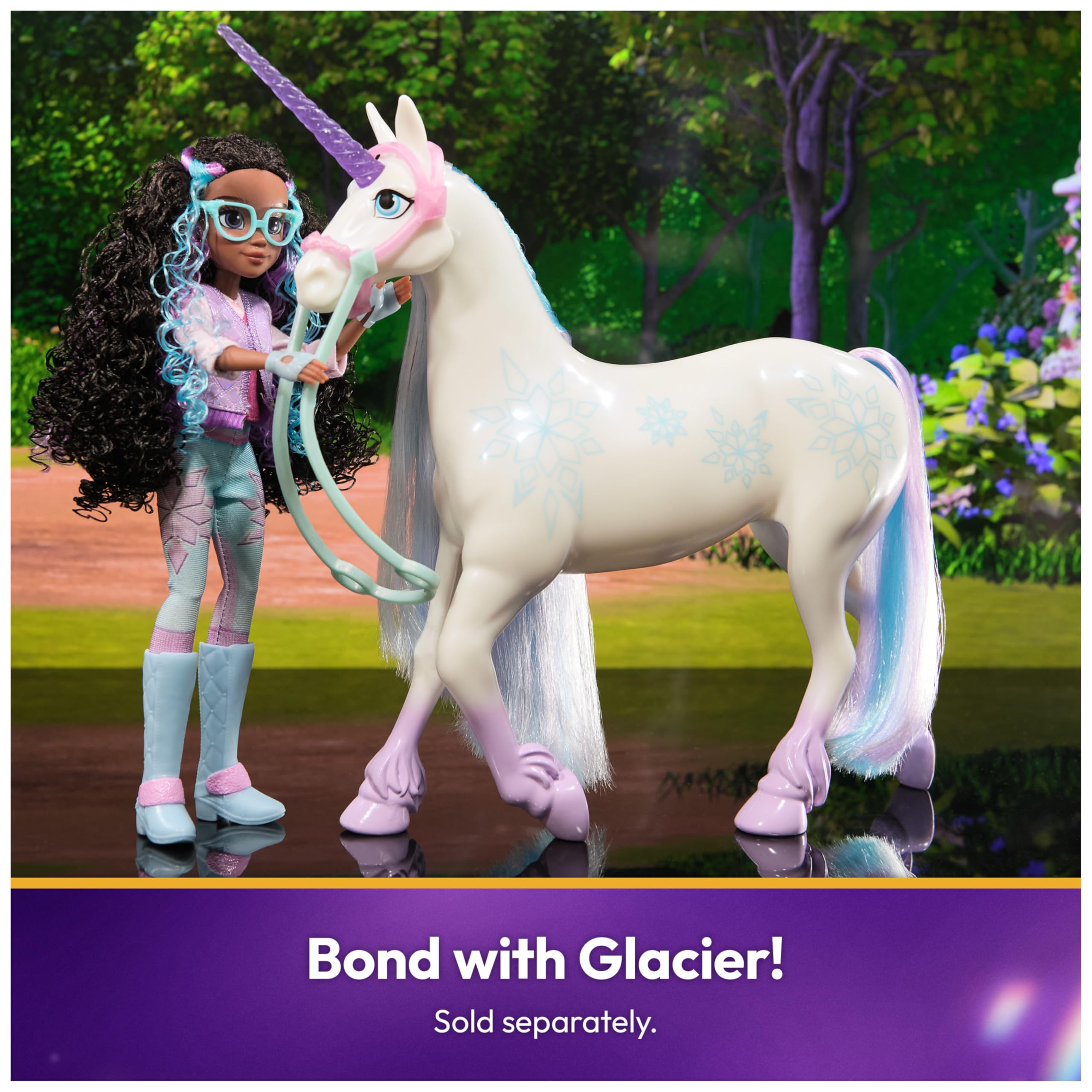 Unicorn Academy Layla Doll with Highlighted Hair - 24cm Fashion Doll & 5 Accessories 3