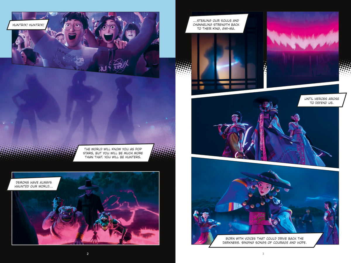 KPop Demon Hunters: The Official Movie Graphic Novel - Action & Adventure Graphic Novel for Young Adults