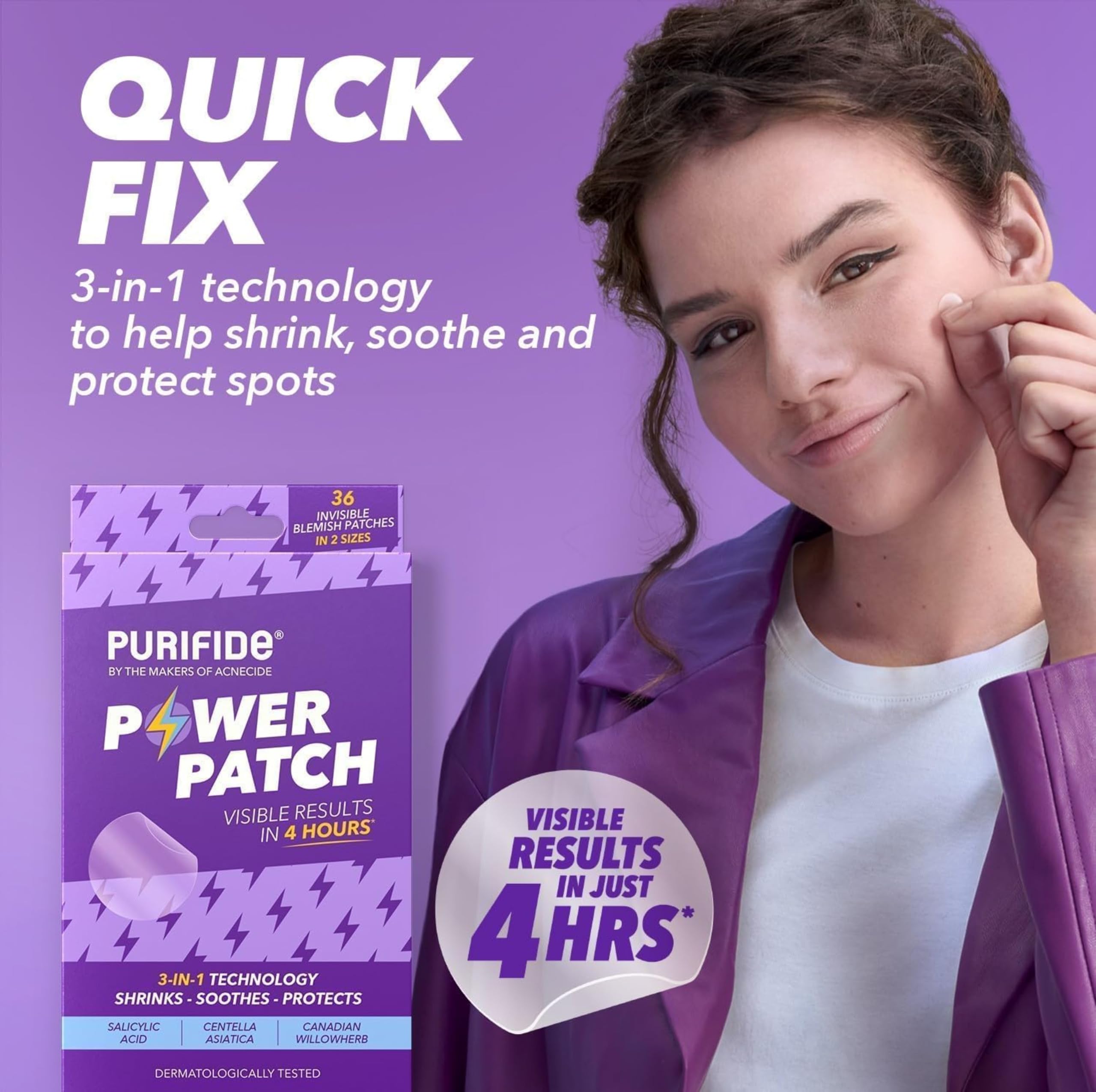 Acnecide - Purifide Power Pimple Patches (36 Count) 5