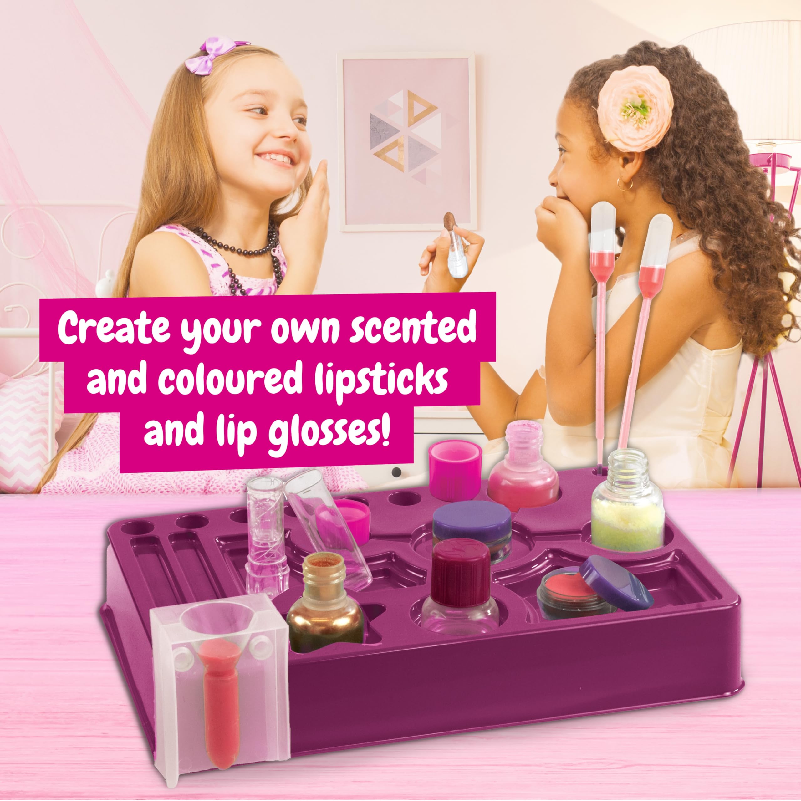 Science4you Lipstick & Lip Gloss Making Kit – DIY Beauty Science Craft Set for Kids 3