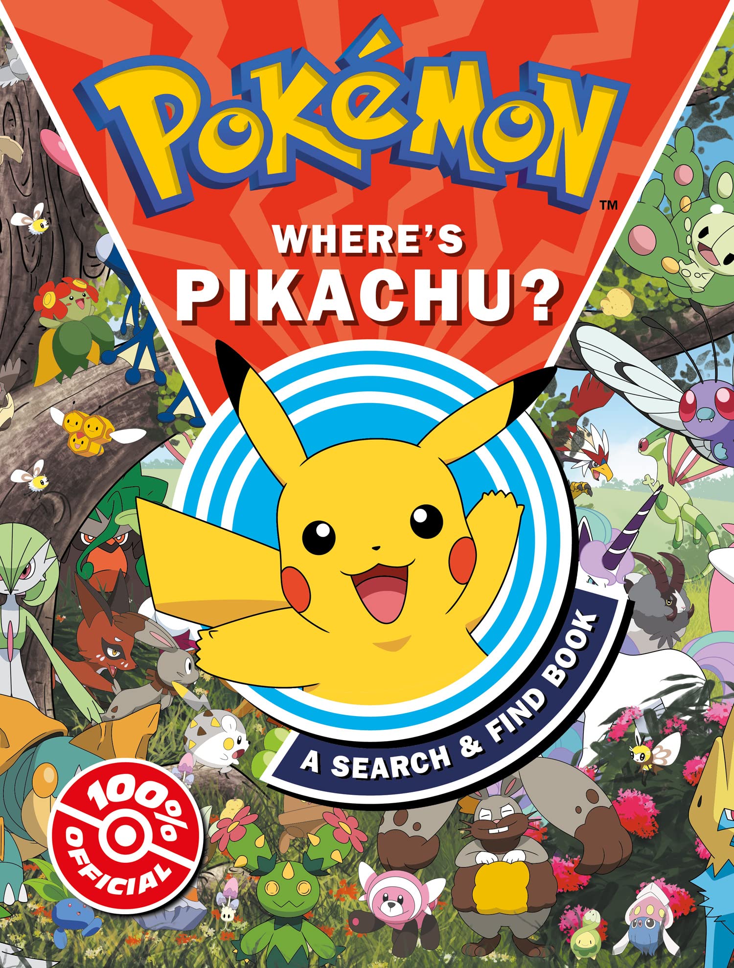 Farshore Pokémon Where’s Pikachu? Search & Find Book | Paperback | Ages 4-8
