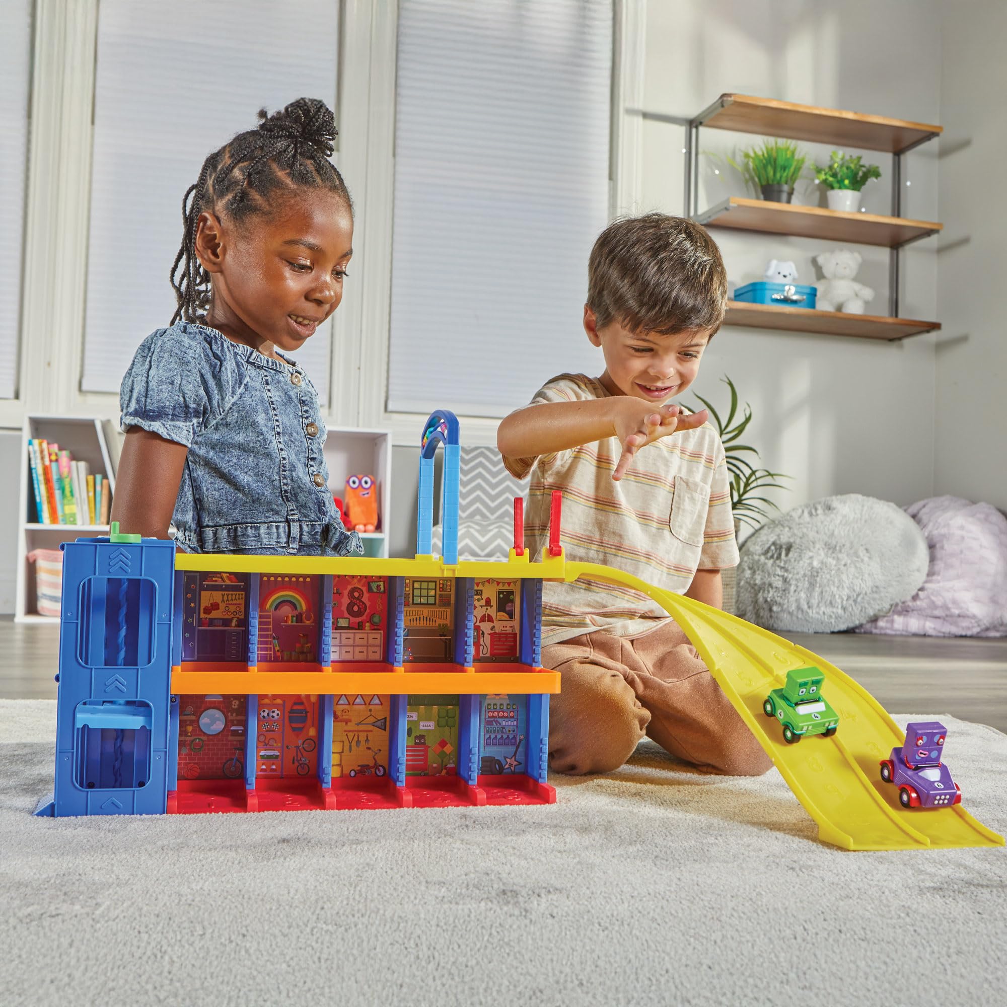 Learning Resources Numberblocks Counting Car Garage - Educational Playset with Moving Parts & Sounds, Ages 3+ 11