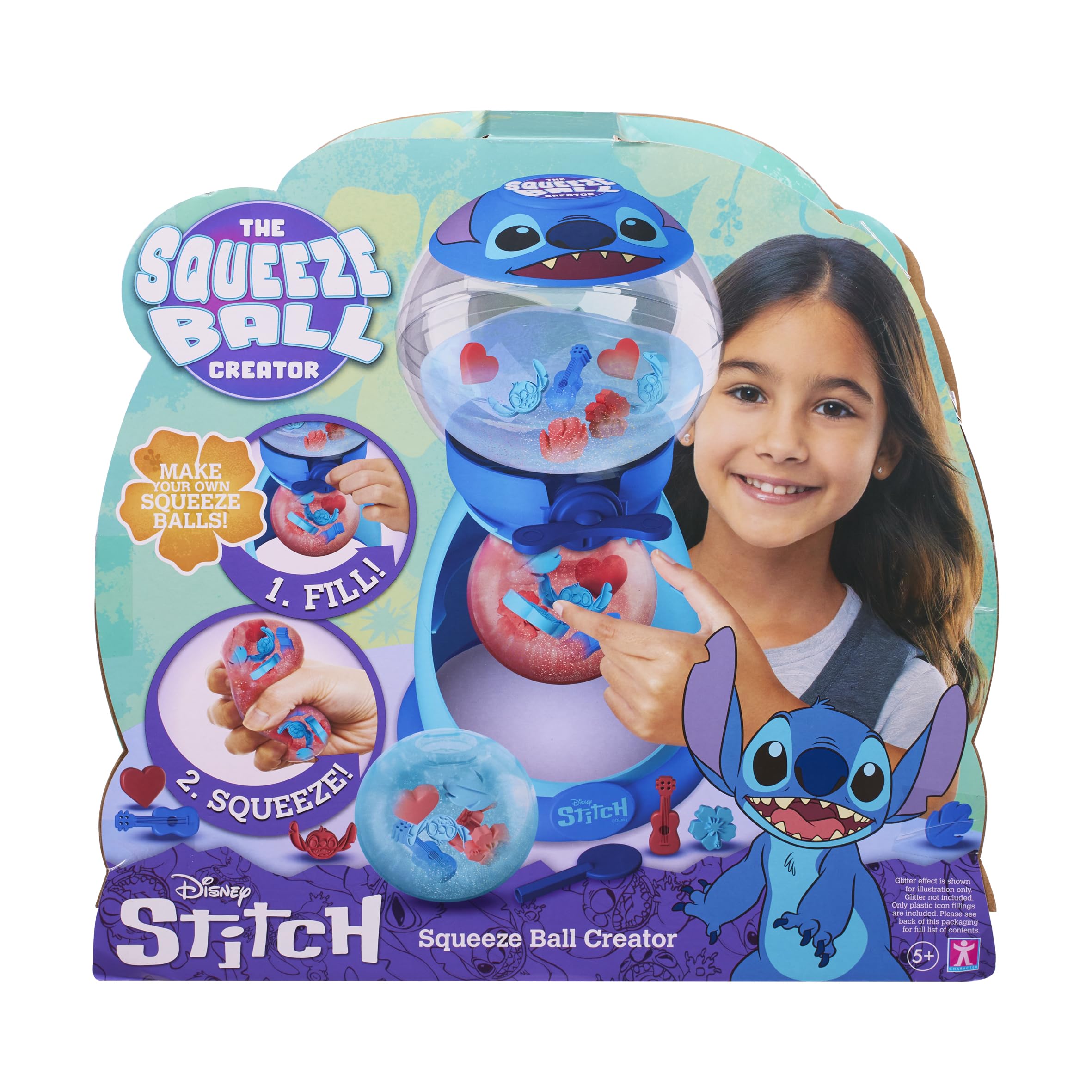 The Squeeze Ball Creator Disney Stitch Make Your Own Reusable Squeezeballs | Ages 5+