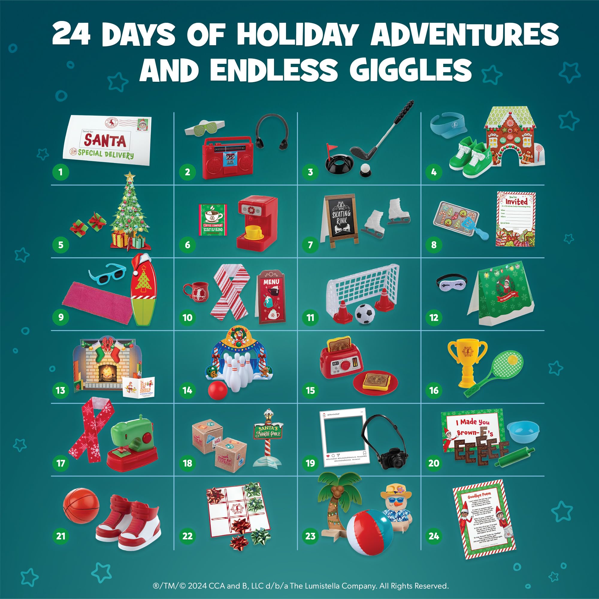 The Elf on the Shelf - 24-Day Super Set with 80+ Props & Accessories 4
