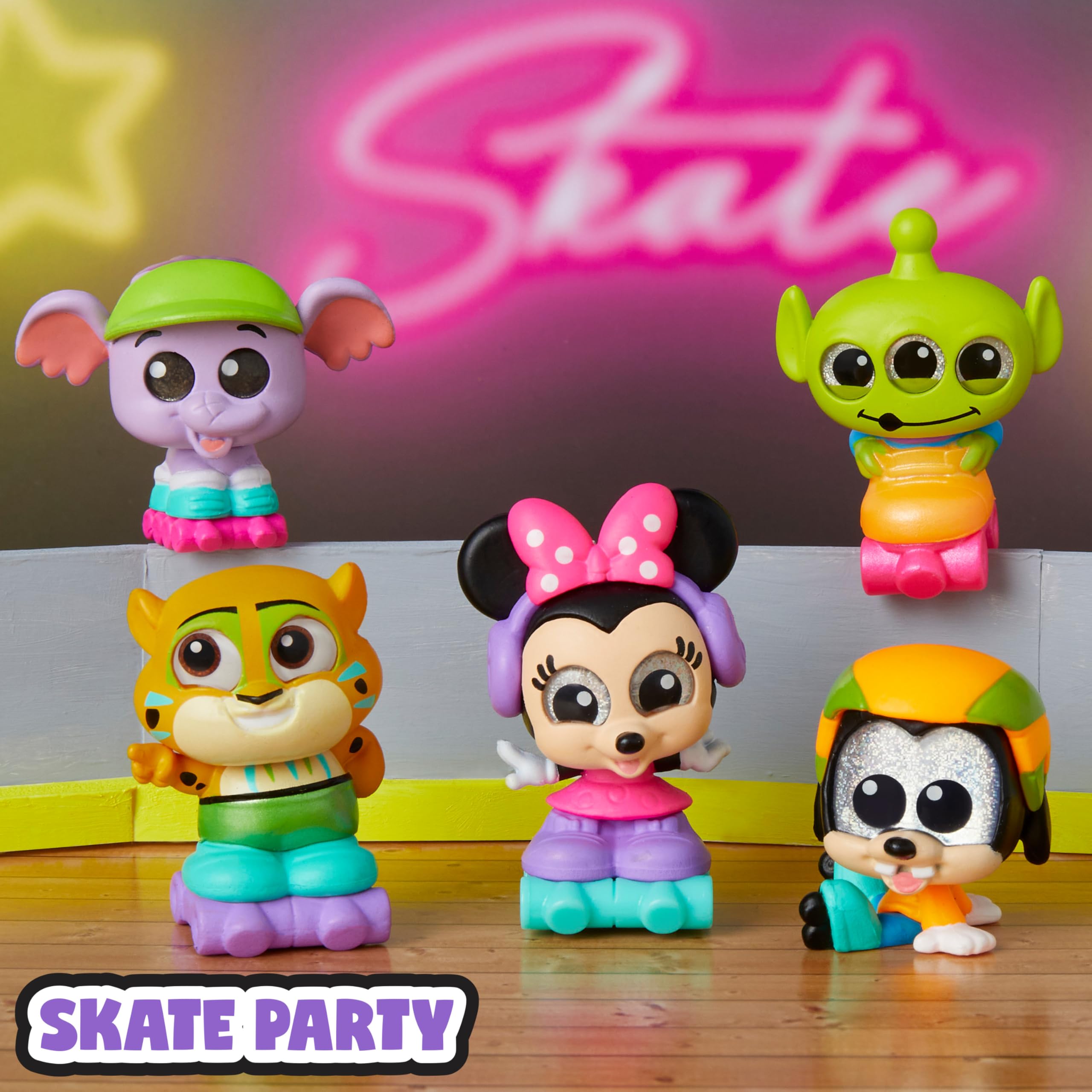 Just Play Disney Doorables Let’s Party Mini Peek Series 14 - Collectible Figurines