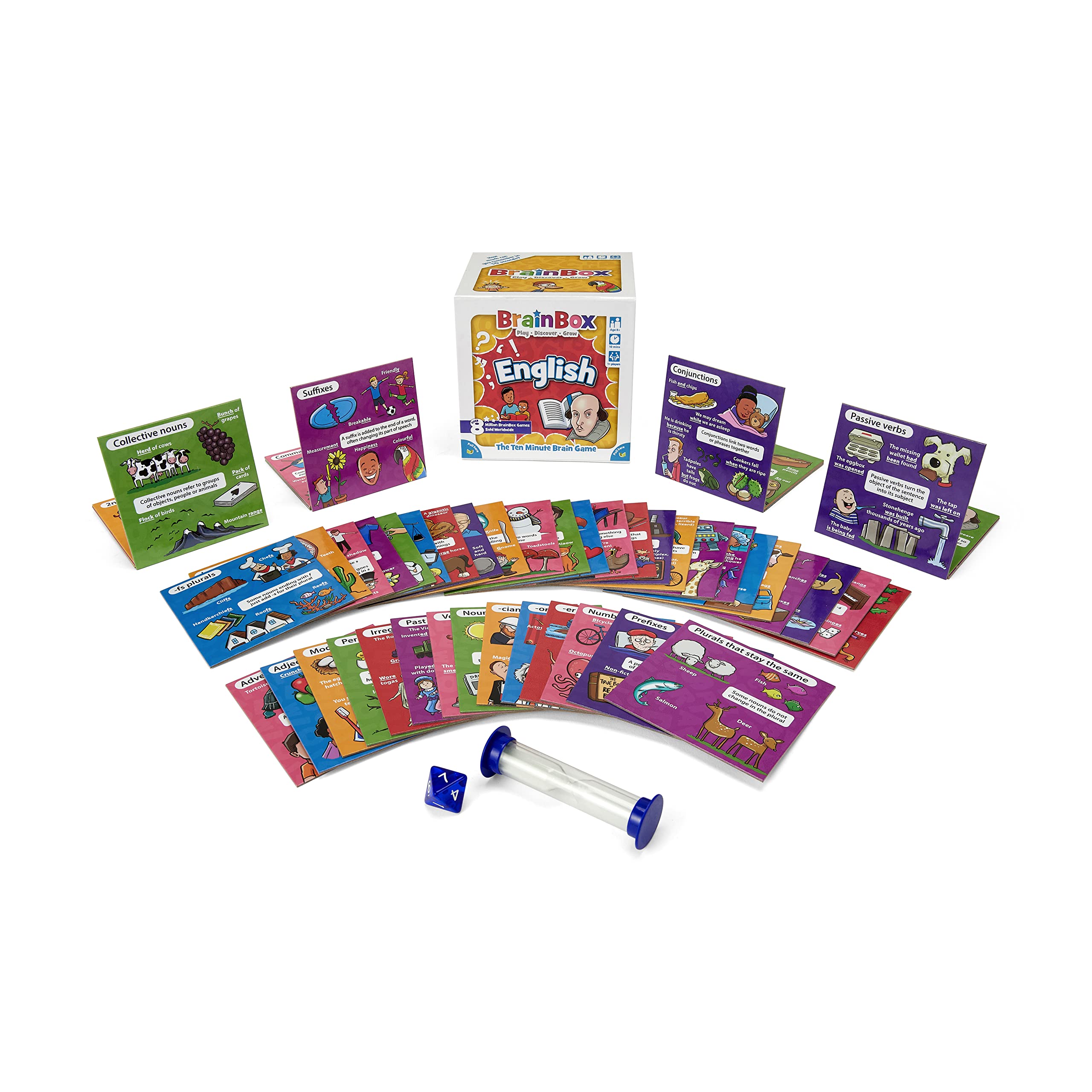 BrainBox English Card Game - Educational Memory Game for Ages 8+ 5
