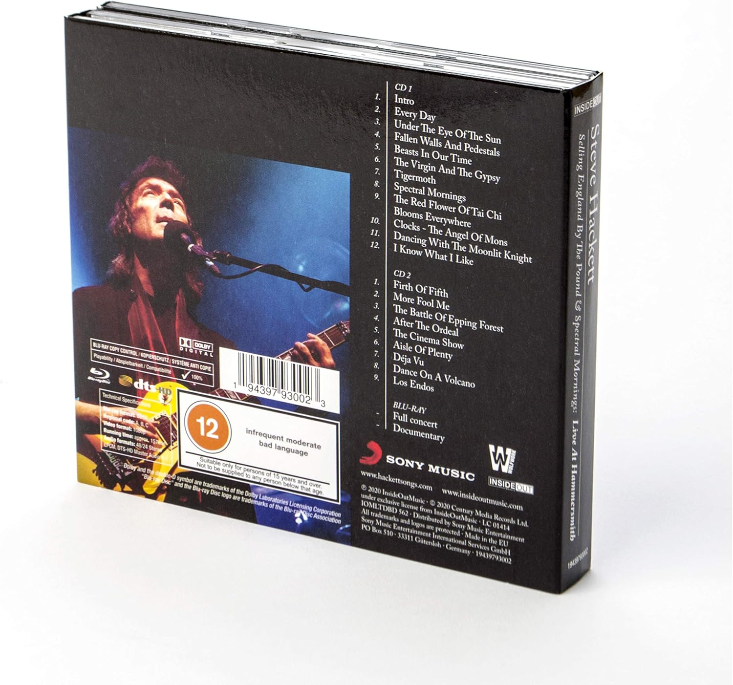 Selling England By The Pound &amp; Spectral Mornings: Live At Hammersmith (2019) – 2CD+Blu-ray+DVD-Artbook [Blu-Ray] 3