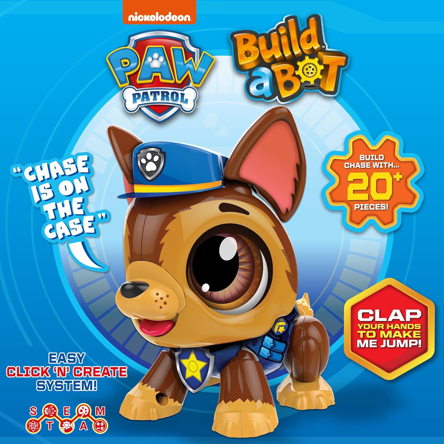 Build-a-Bot: Paw Patrol - Chase | Build Your Own Interactive Robot | 3+ Years 4