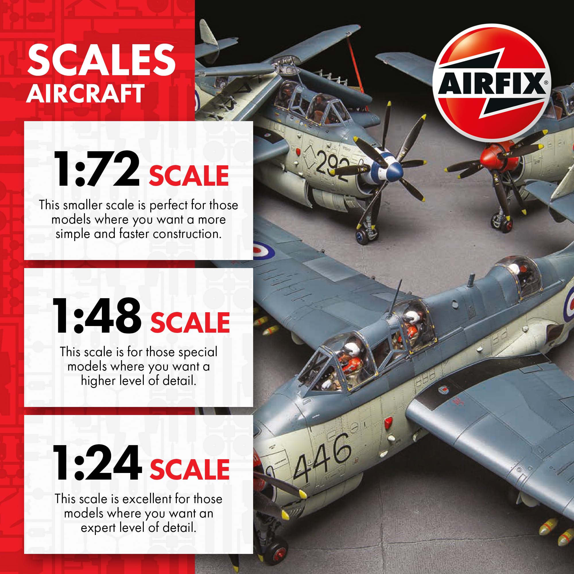 Airfix Mitsubishi A6M2b Zero 1:72 Scale Model Kit - 47 Piece Building Set for Beginners 5