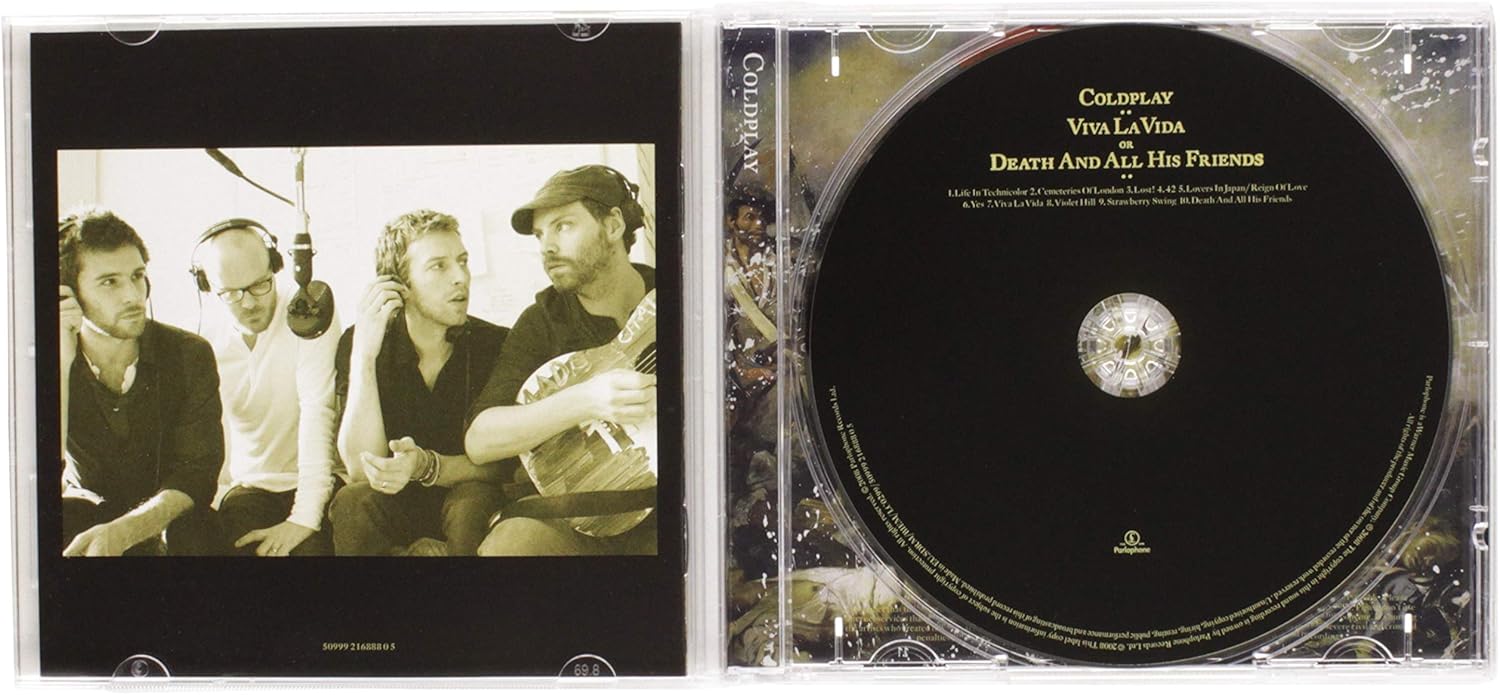 Coldplay - First Four Albums Collection (Parachutes, A Rush of Blood To The Head, X&Y, Viva la Vida) Audio CD 10