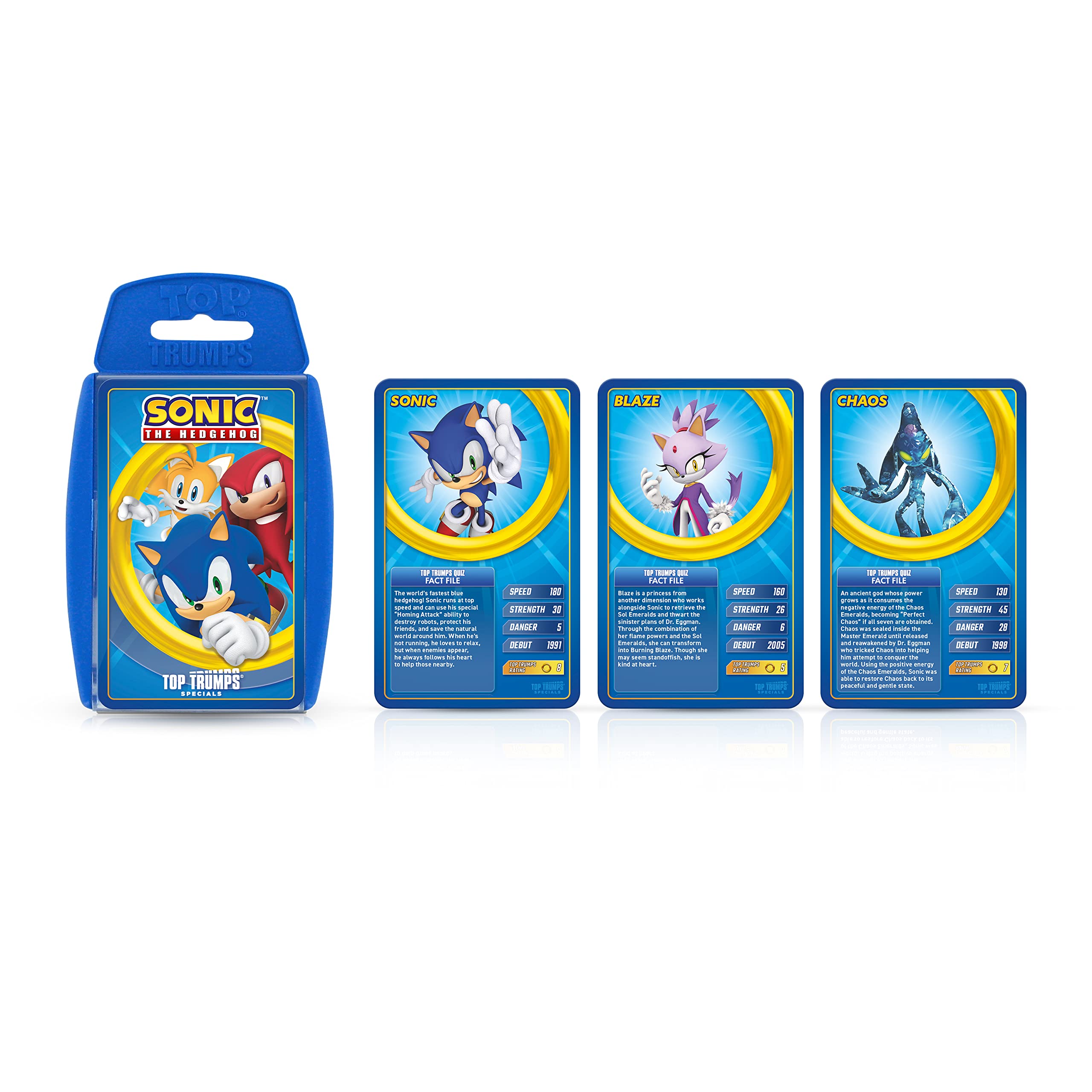 Top Trumps Sonic The Hedgehog Specials Card Game – 30 Heroes & Villains from Sega Gaming History 6