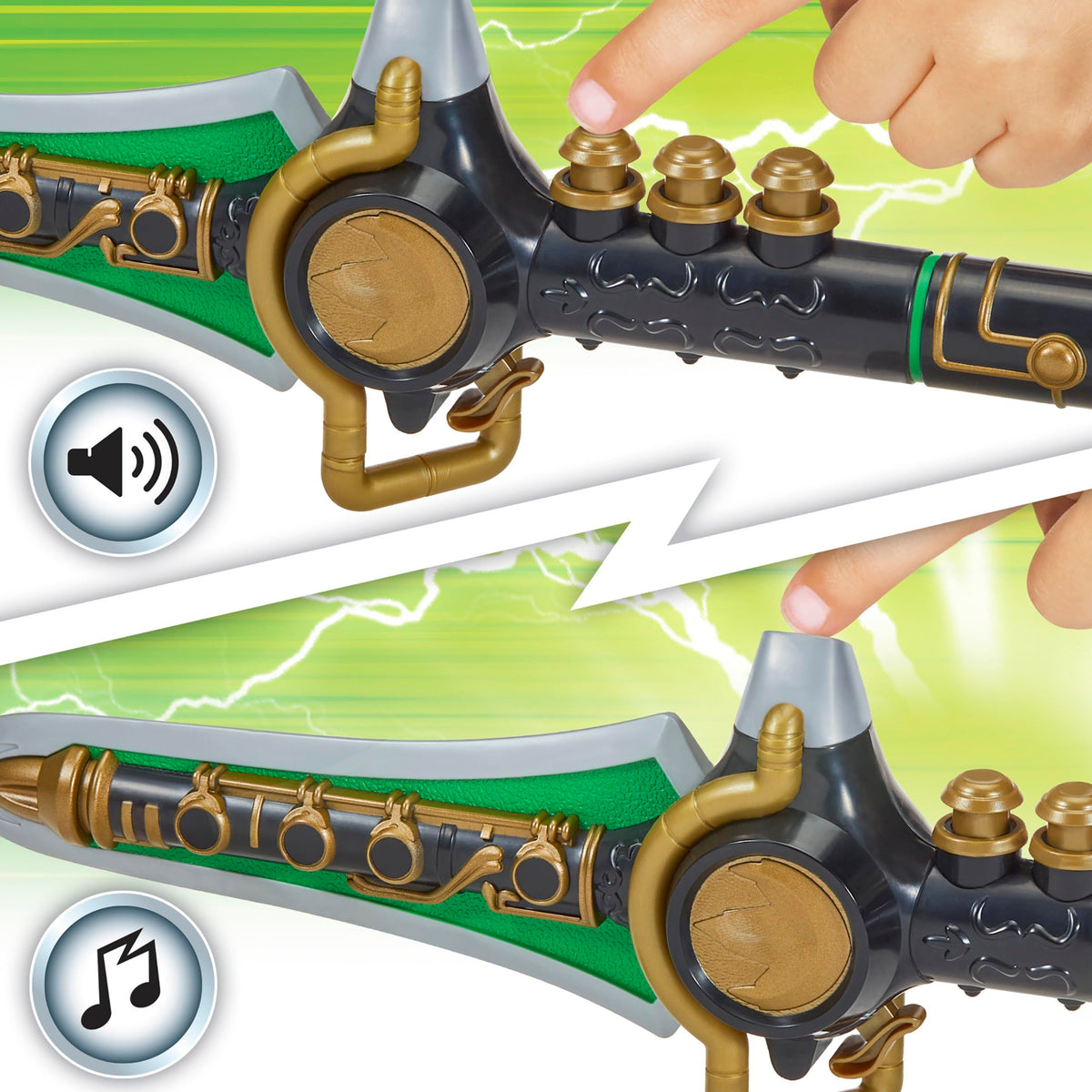 Power Rangers Dragon Dagger - Mighty Morphin Power Rangers: Re-Ignition Role Play Toy | Ages 4+ 5