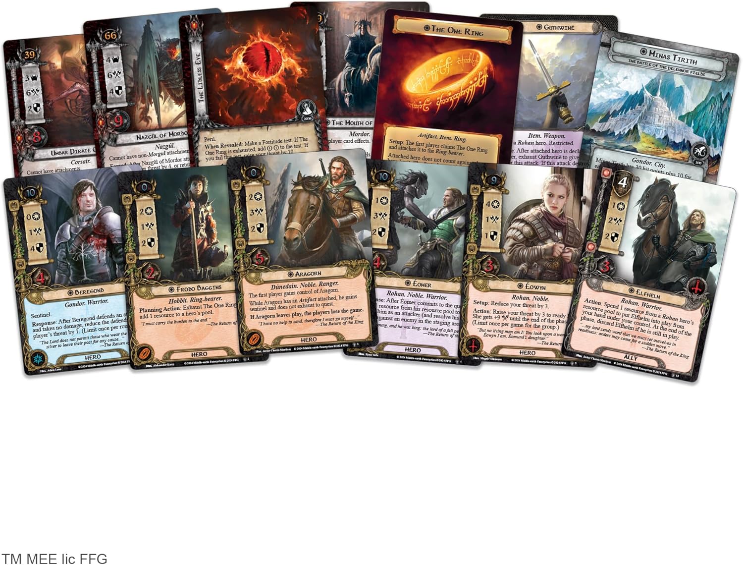 Fantasy Flight Games The Lord of the Rings: The Card Game The Return of the King Saga Expansion