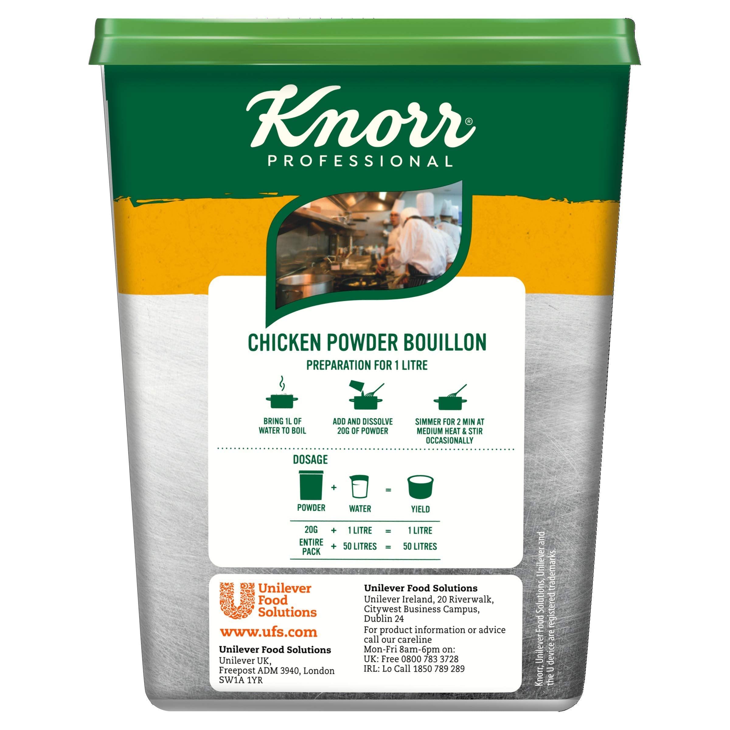 Knorr Professional Chicken Powder Bouillon, 1 kg 3