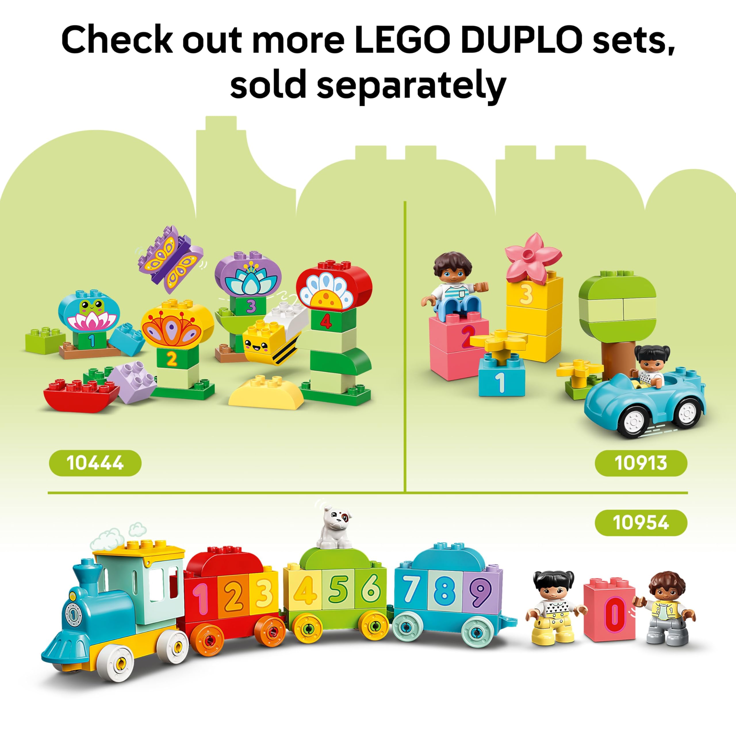 LEGO DUPLO My First Balancing & Stacking Tree - Educational Building Toy for Toddlers 18 Months+ 9
