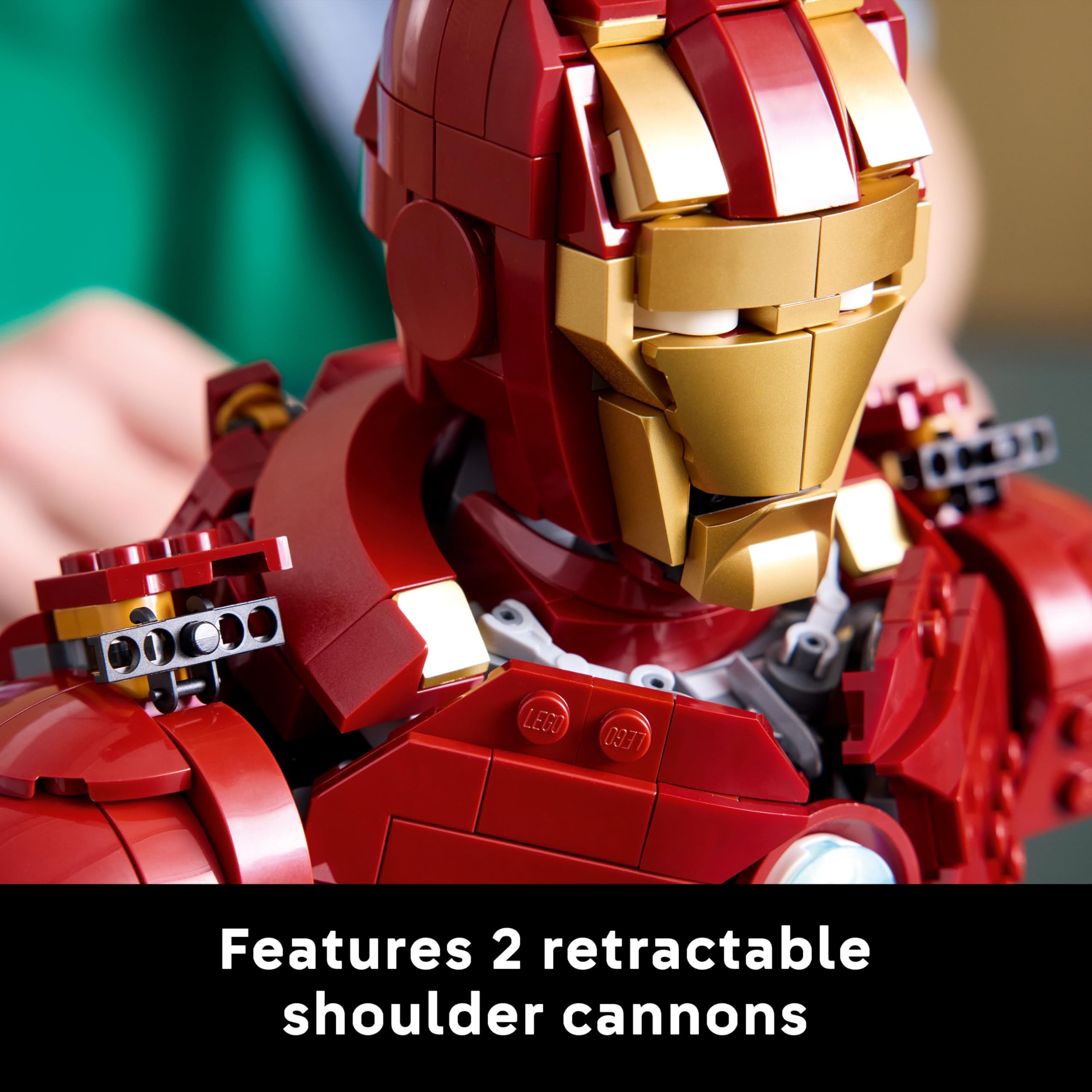 LEGO Marvel Iron Man MK4 Bust - Buildable Display Model for Adults 4