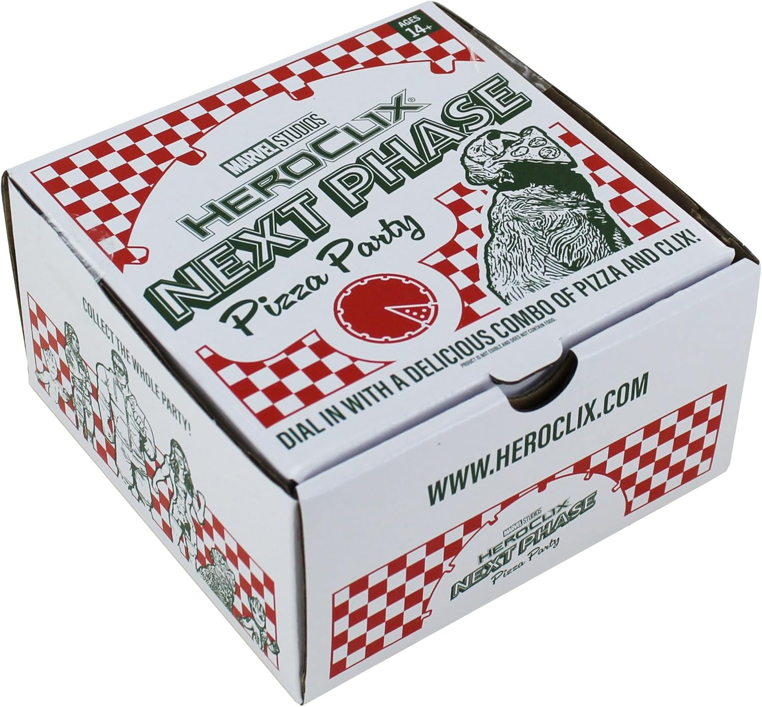 Marvel HeroClix Iconix: Marvel Studios Next Phase Pizza Party (Hawkeye)