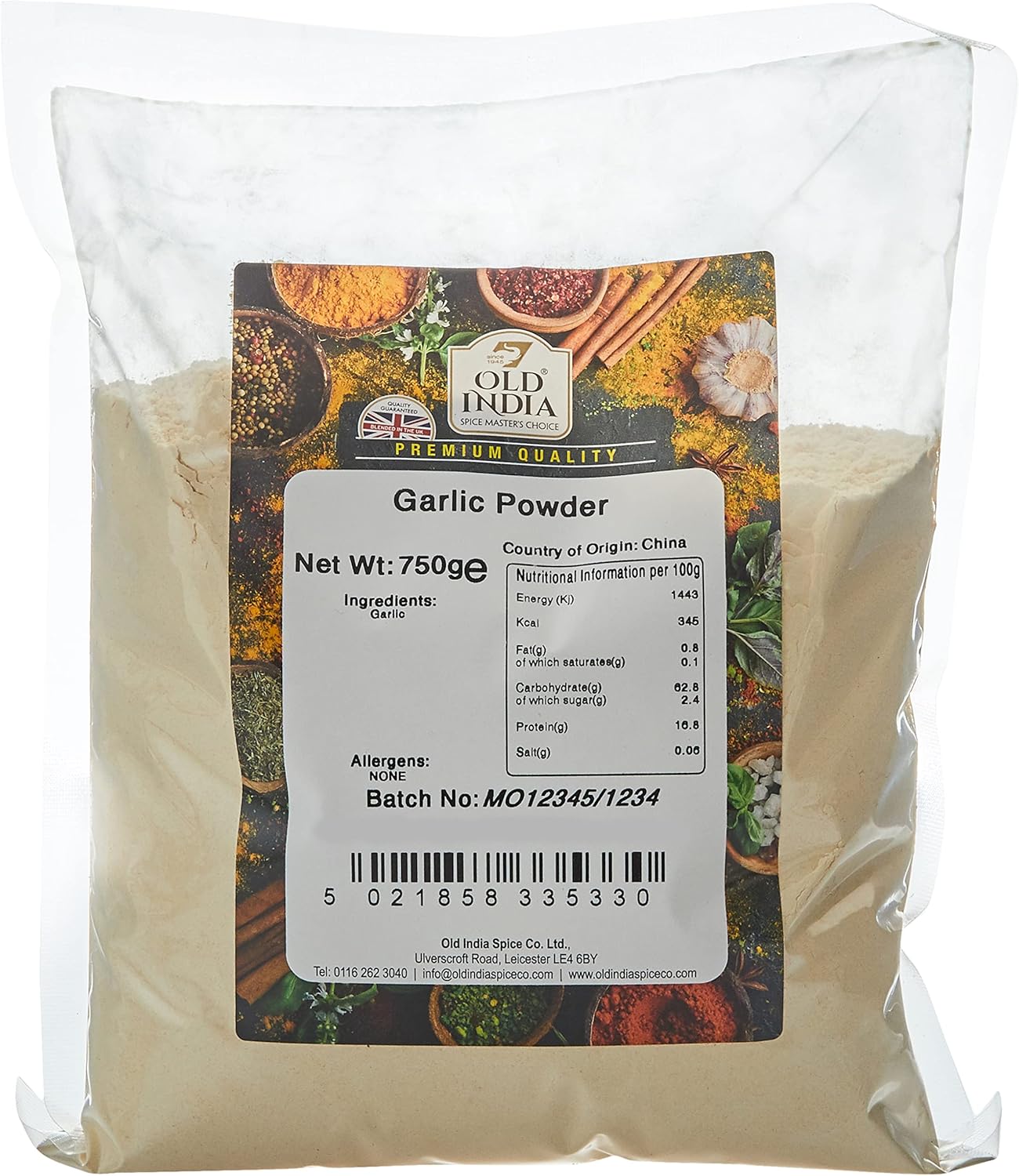 Old India Knoblauchpulver 750 g