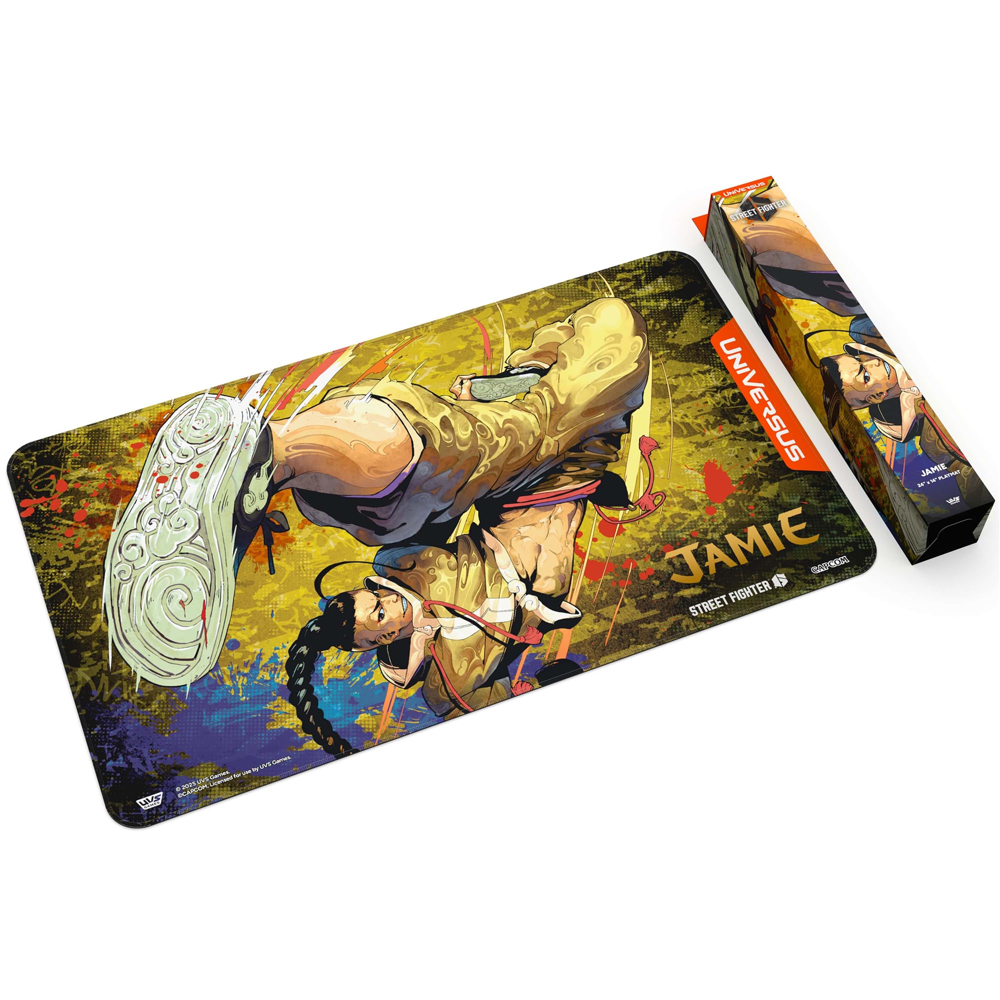 UniVersus Street Fighter 6 Challenger Series Playmat - Jamie - 24 x 14 4