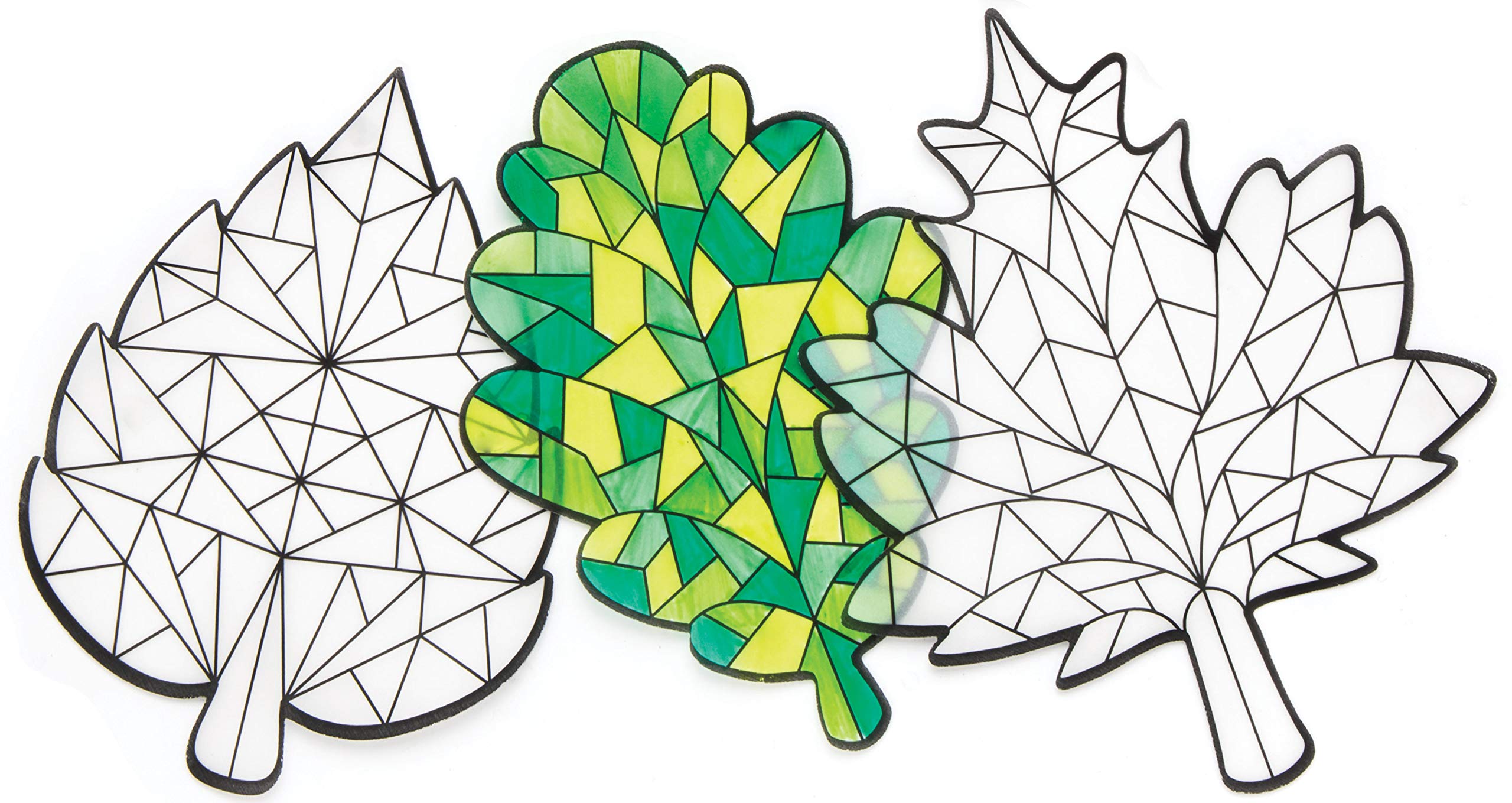 Baker Ross Autumn Colour In Window Decorations - Pack of 12 AR646 5