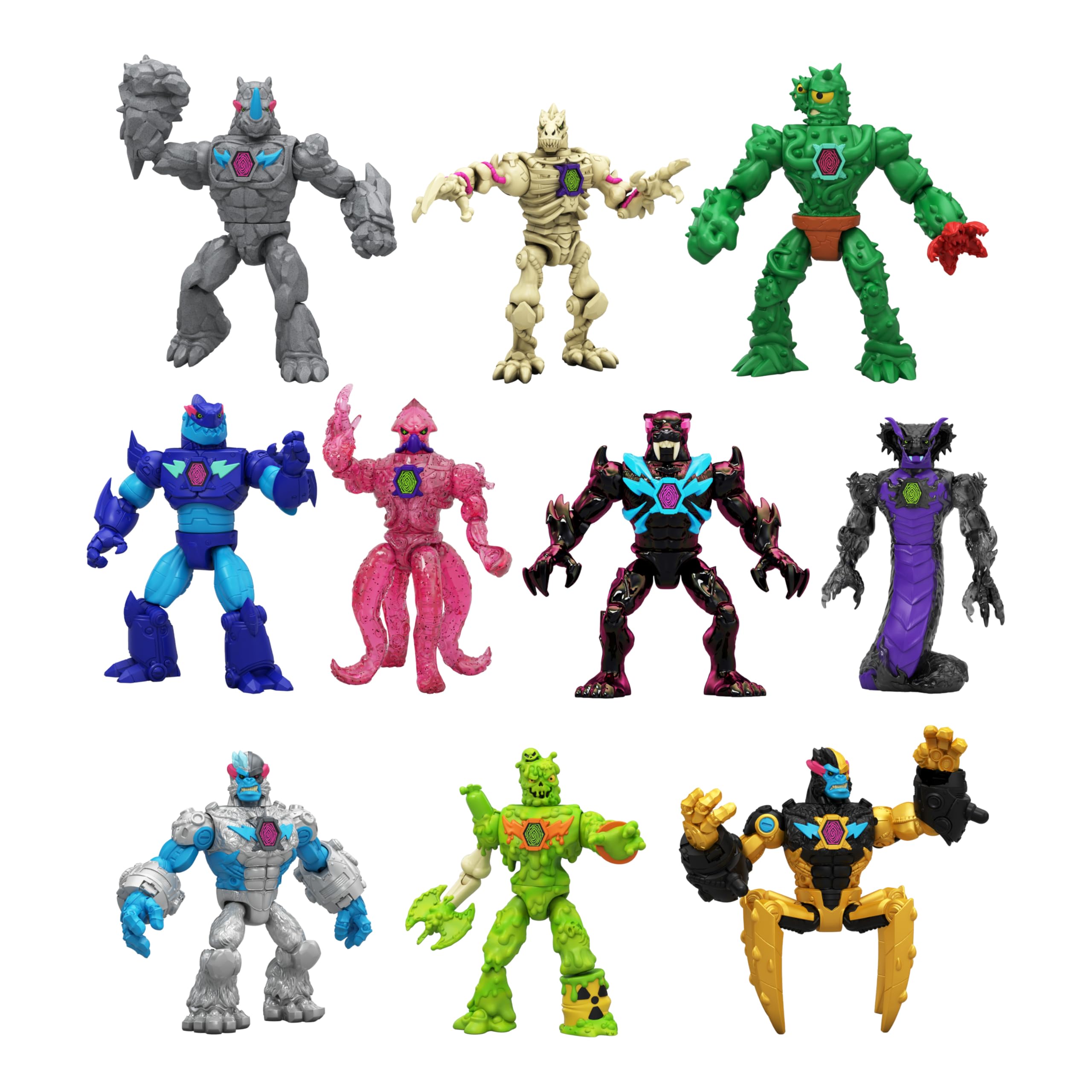 MrBeast Lab Hybrids - Mix & Match Action Figures with Millions of Combinations 4