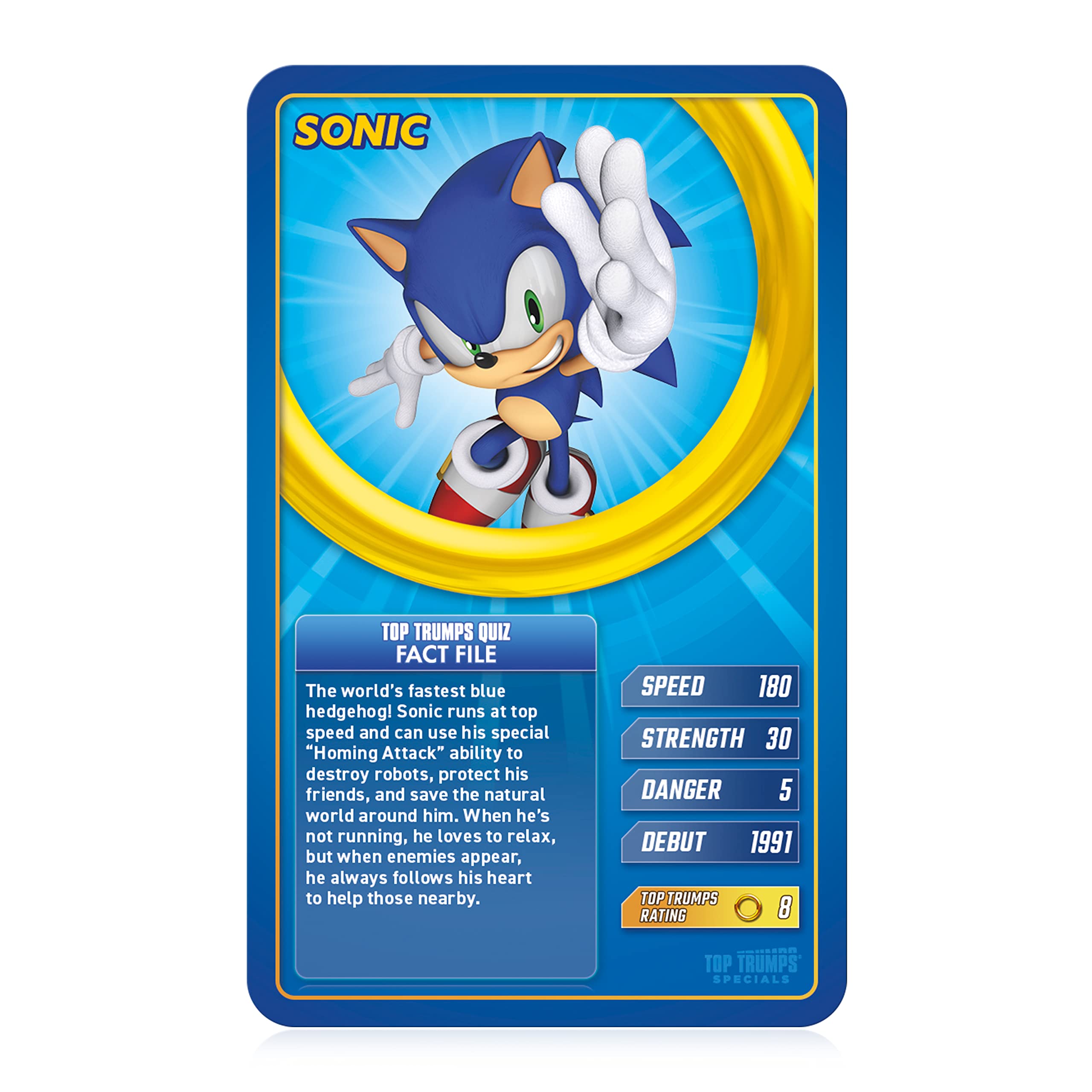 Top Trumps Sonic The Hedgehog Specials Card Game – 30 Heroes & Villains from Sega Gaming History 7