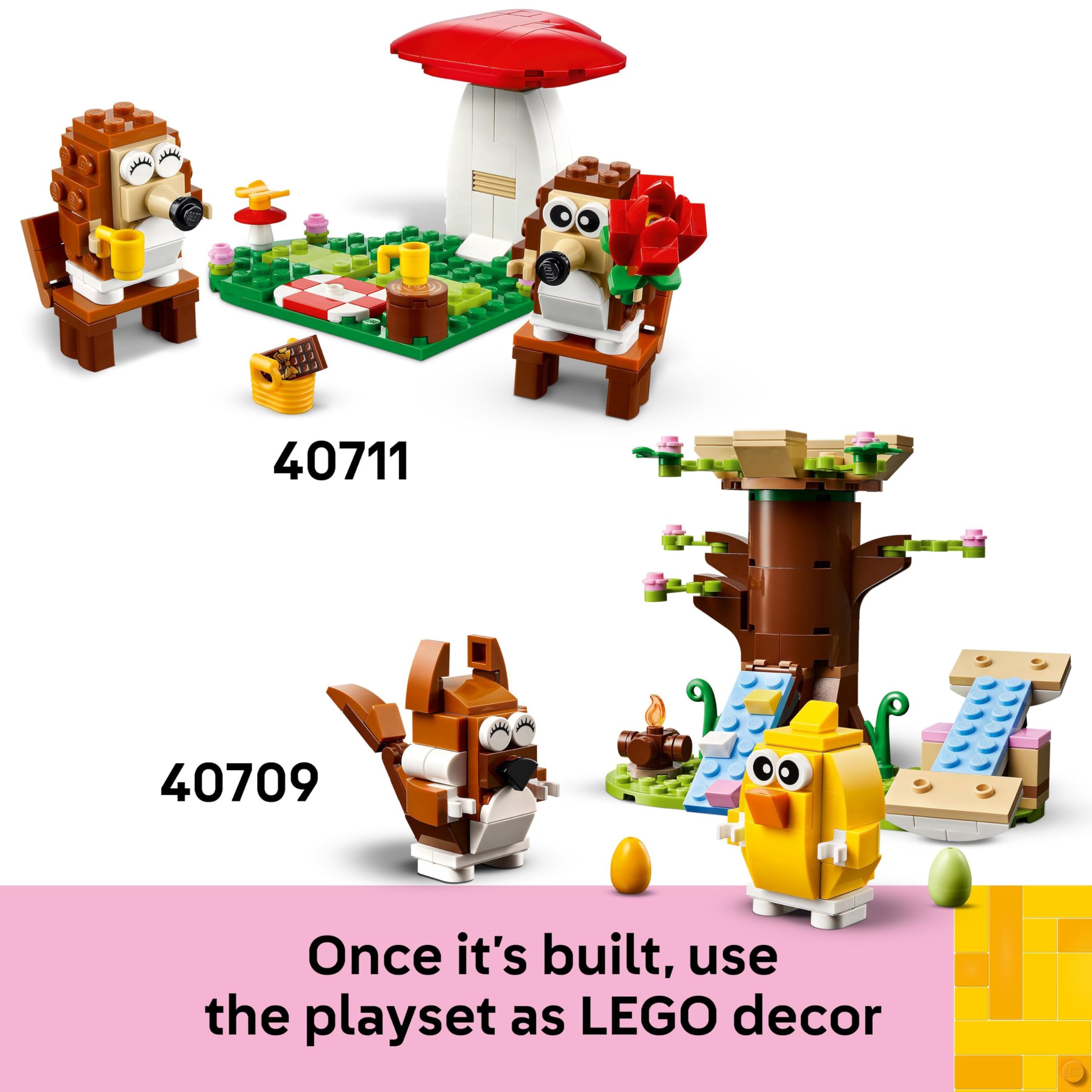 LEGO Hedgehog Picnic Date - Building Set for 8 Plus Year Olds 12
