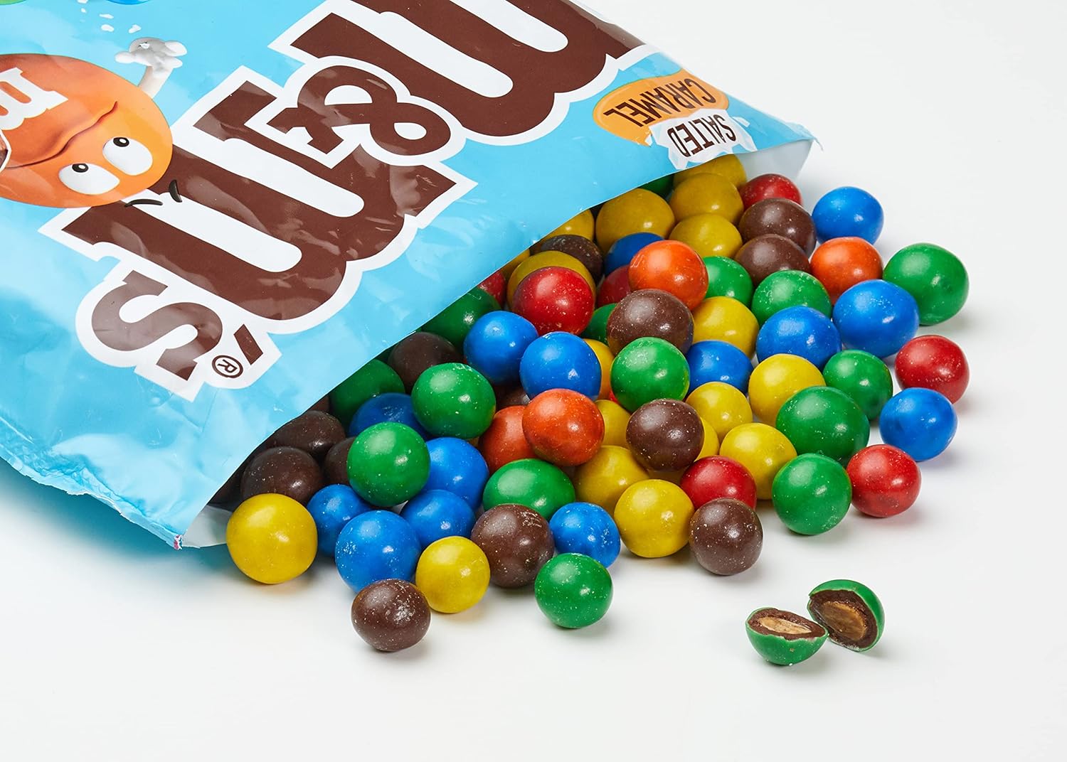 M&M's Salted Caramel & Milk Chocolate Party Bulk Bag - 800g Chocolate Snack Gift 9