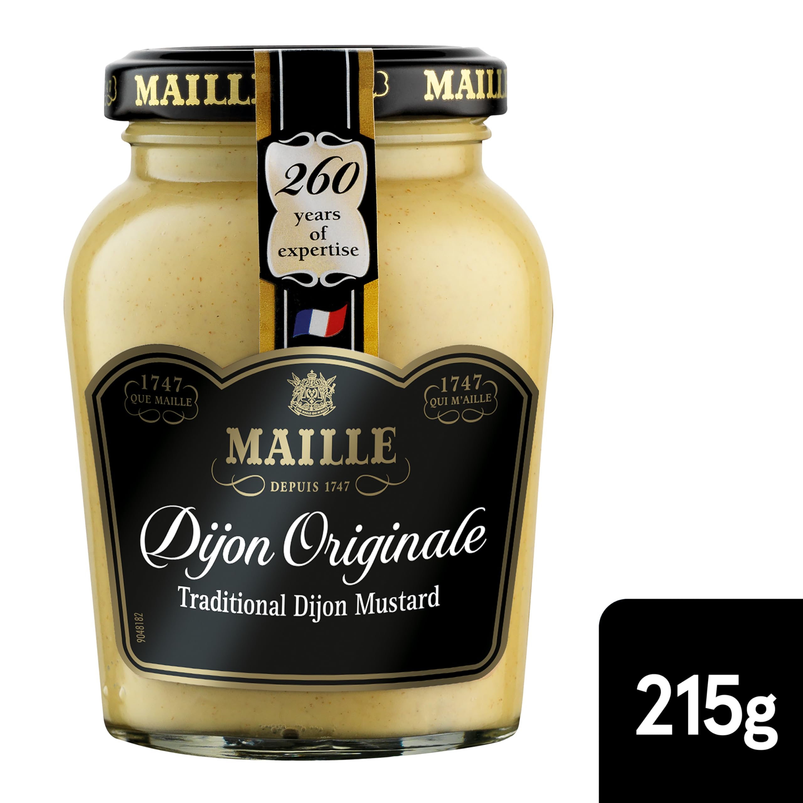 Maille Dijon Original Mustard since 1747 - Condiment for Salads, Chicken, Fish, and Sandwiches