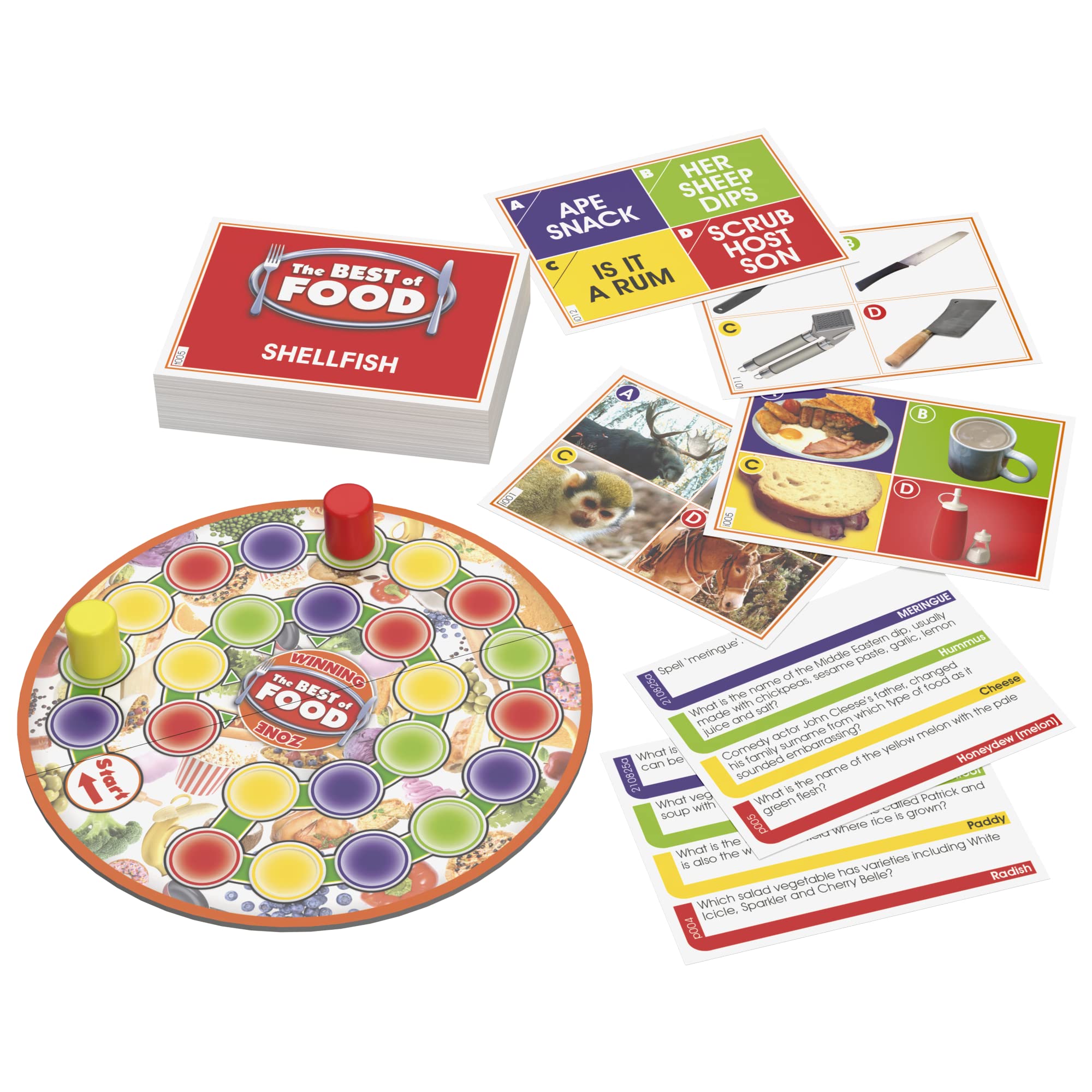 Drumond Park The LOGO Best of Food Mini Board Game 3