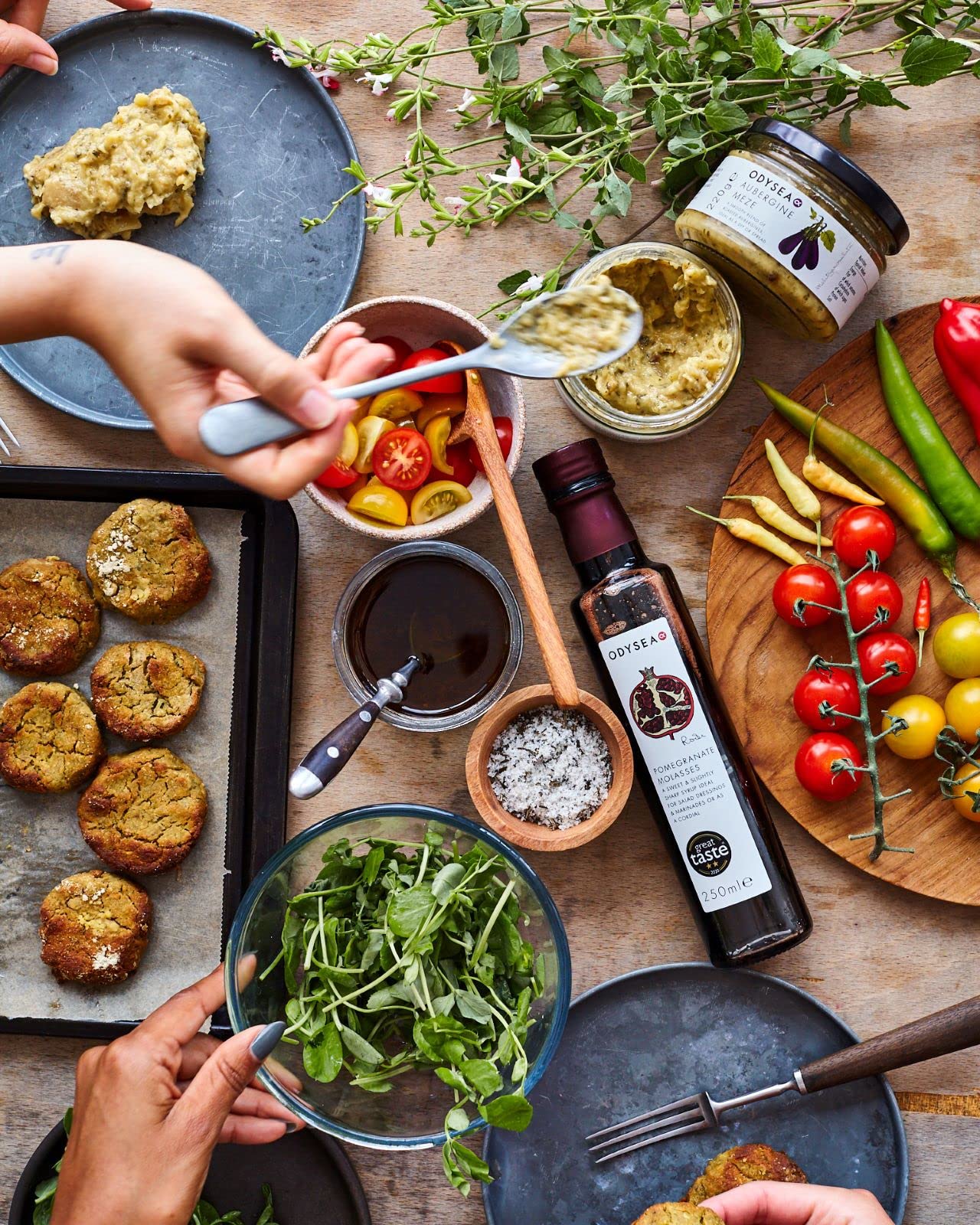 Odysea Pomegranate Molasses, Glass Bottle, 250 ml 5